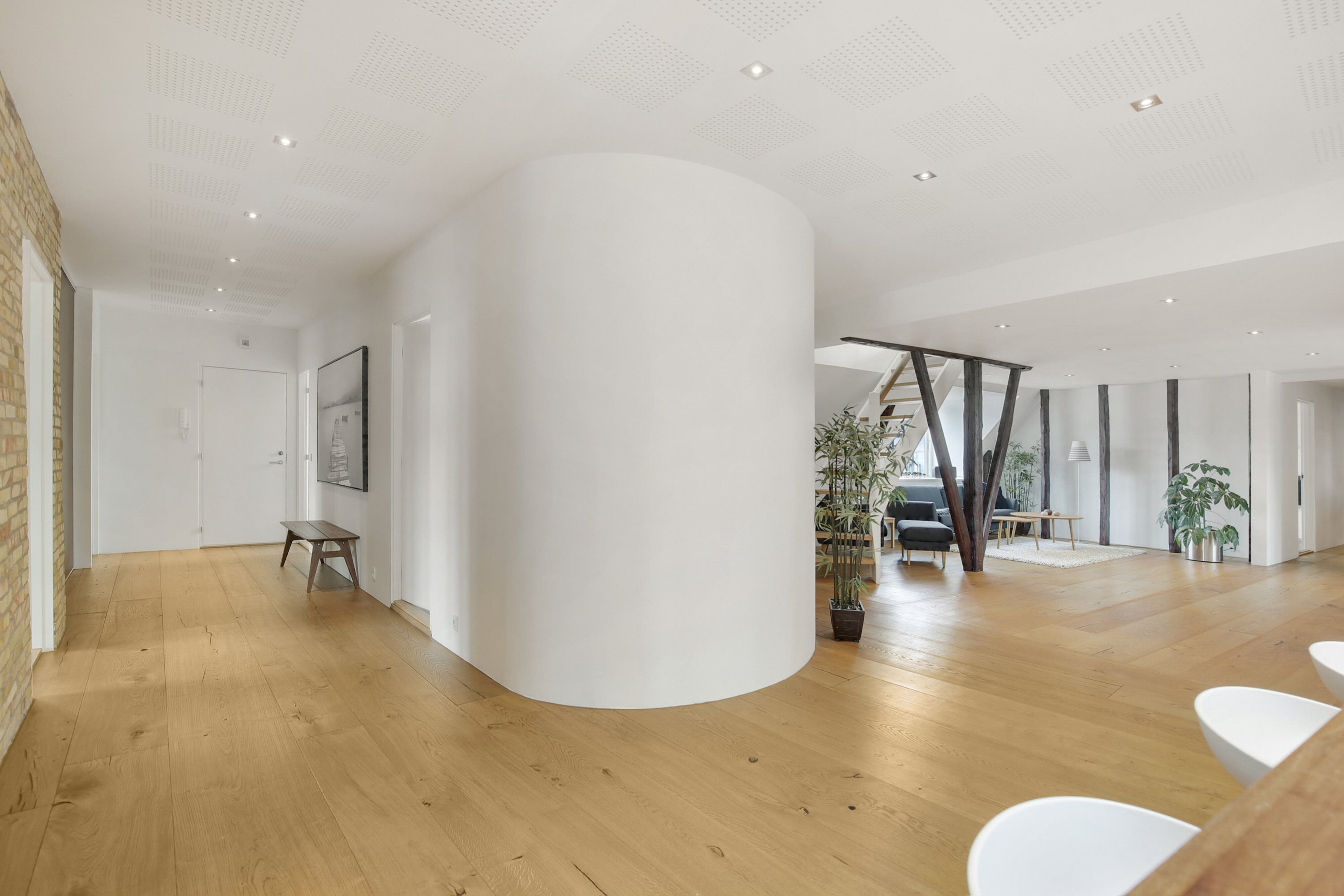 Fremhævet stue billede i fuldskærmstilstand. Billede af Bispensgade 16, 3. tv., 9000 Aalborg