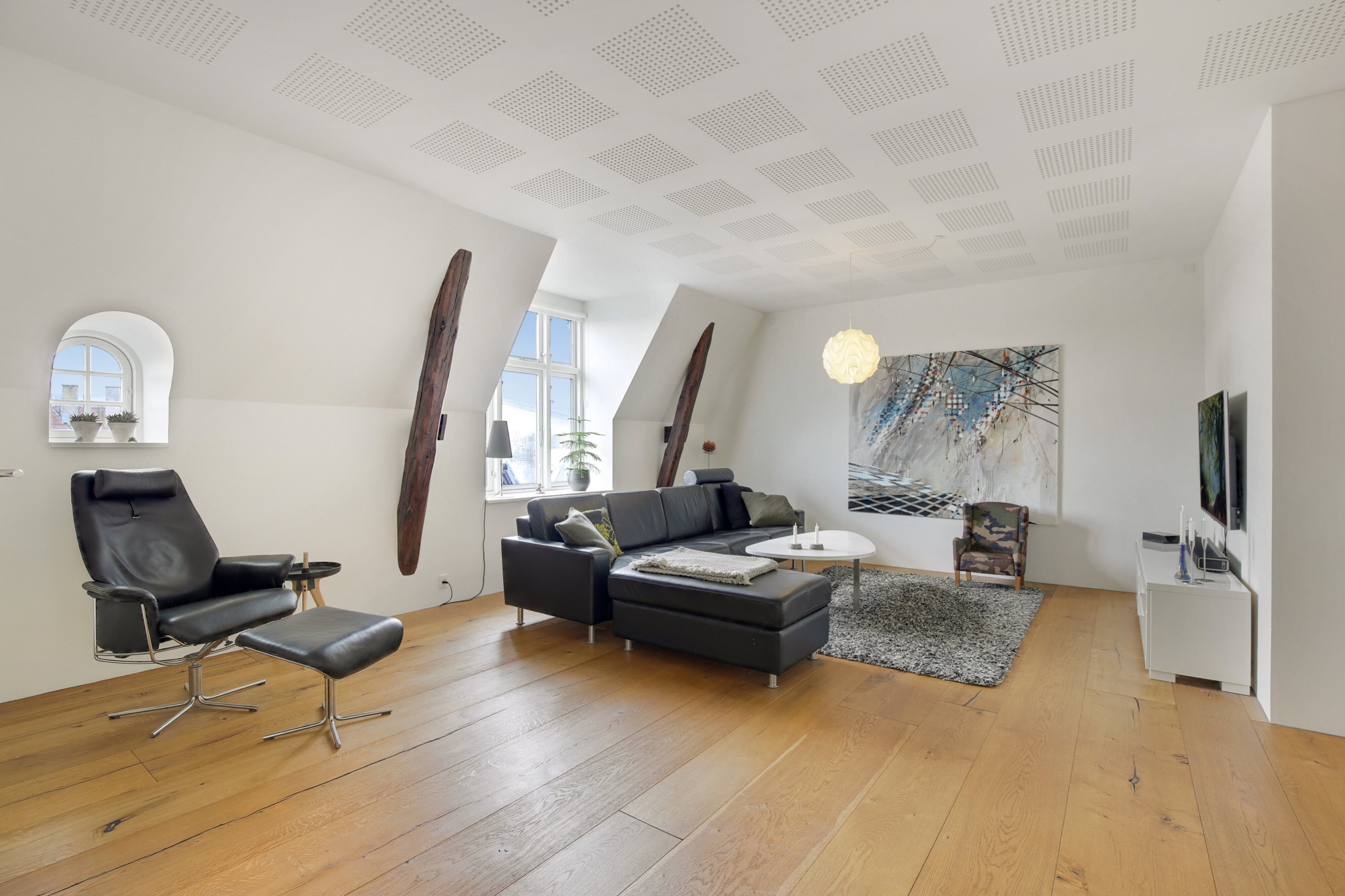 Fremhævet stue billede i fuldskærmstilstand. Billede af Bispensgade 16, 3. tv., 9000 Aalborg