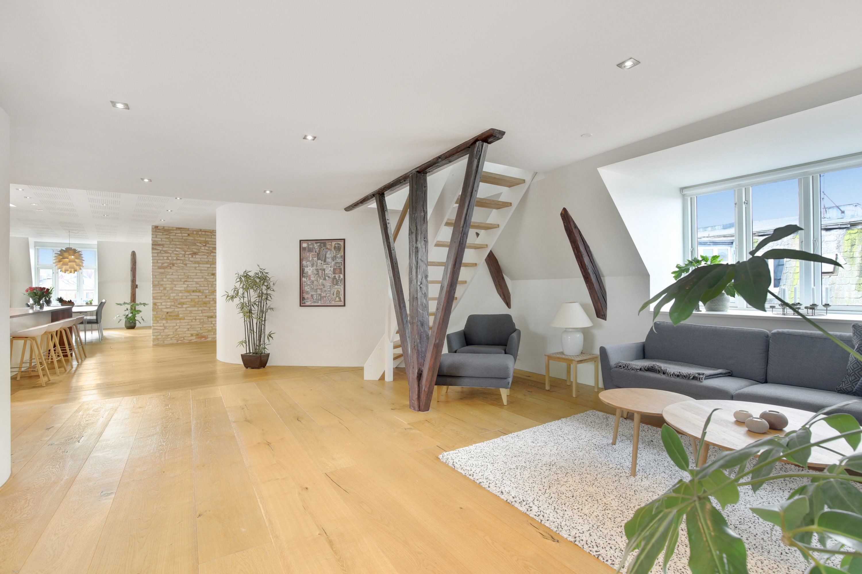 Fremhævet stue billede i fuldskærmstilstand. Billede af Bispensgade 16, 3. tv., 9000 Aalborg