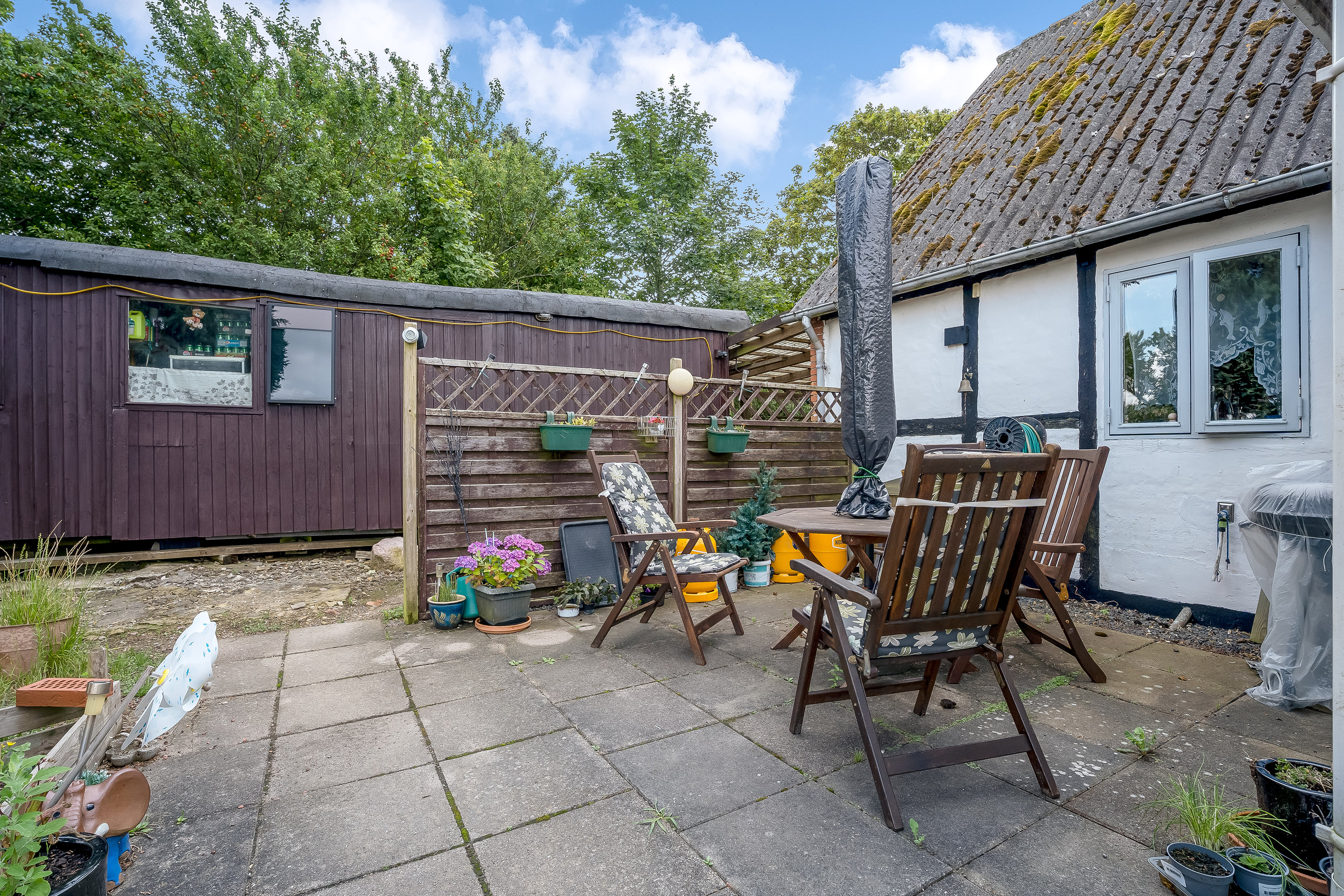 Fremhævet terrasse billede i fuldskærmstilstand. Billede af Fuglsevej 15, Torslunde, 4960 Holeby