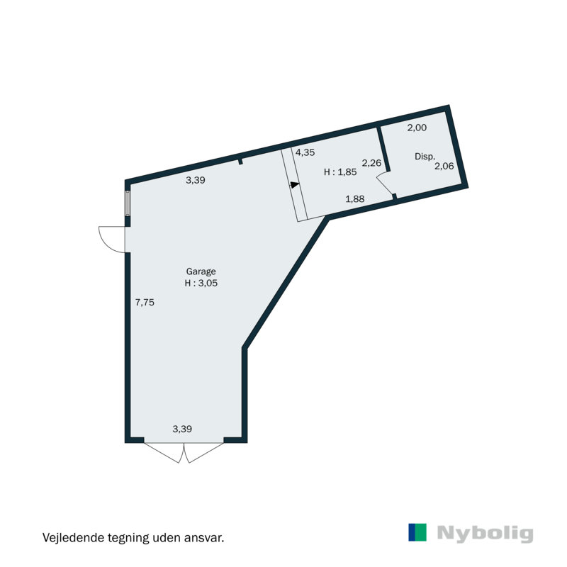 Plantegninger billede af Østergade 40, 8300 Odder