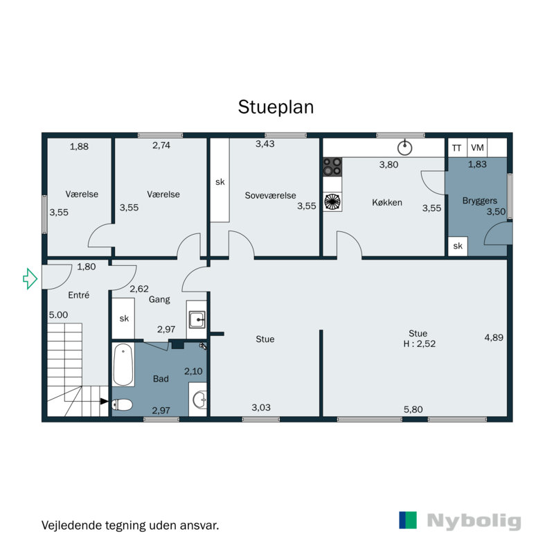 Plantegninger billede af Østergade 40, 8300 Odder