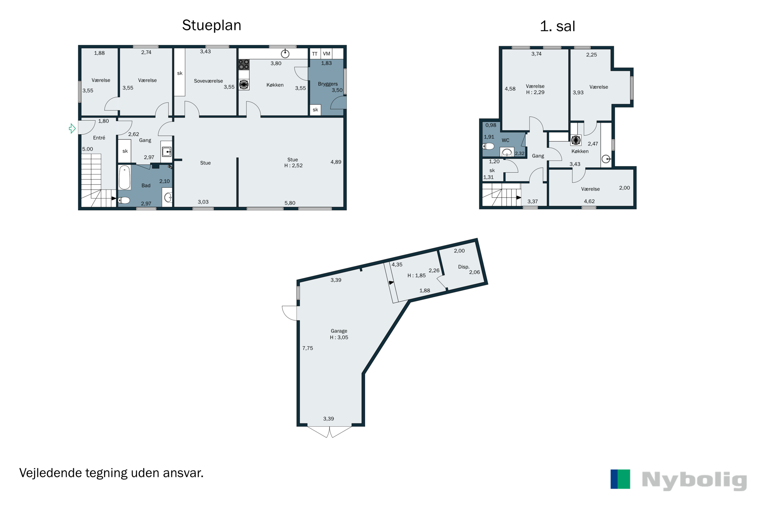 Plantegninger billede af Østergade 40, 8300 Odder