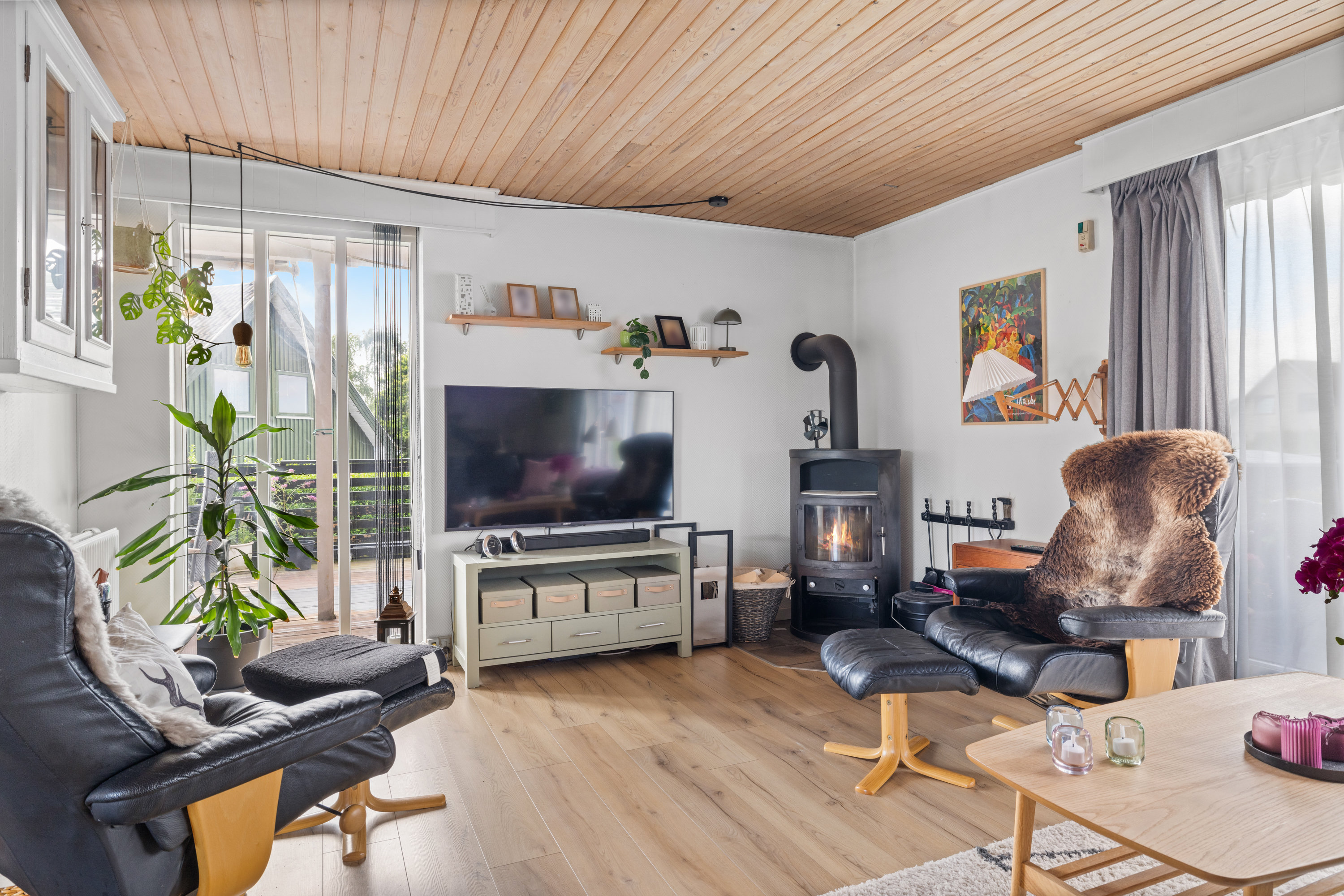 Fremhævet stue billede i fuldskærmstilstand. Billede af Urtehaven 15, Taulov, 7000 Fredericia