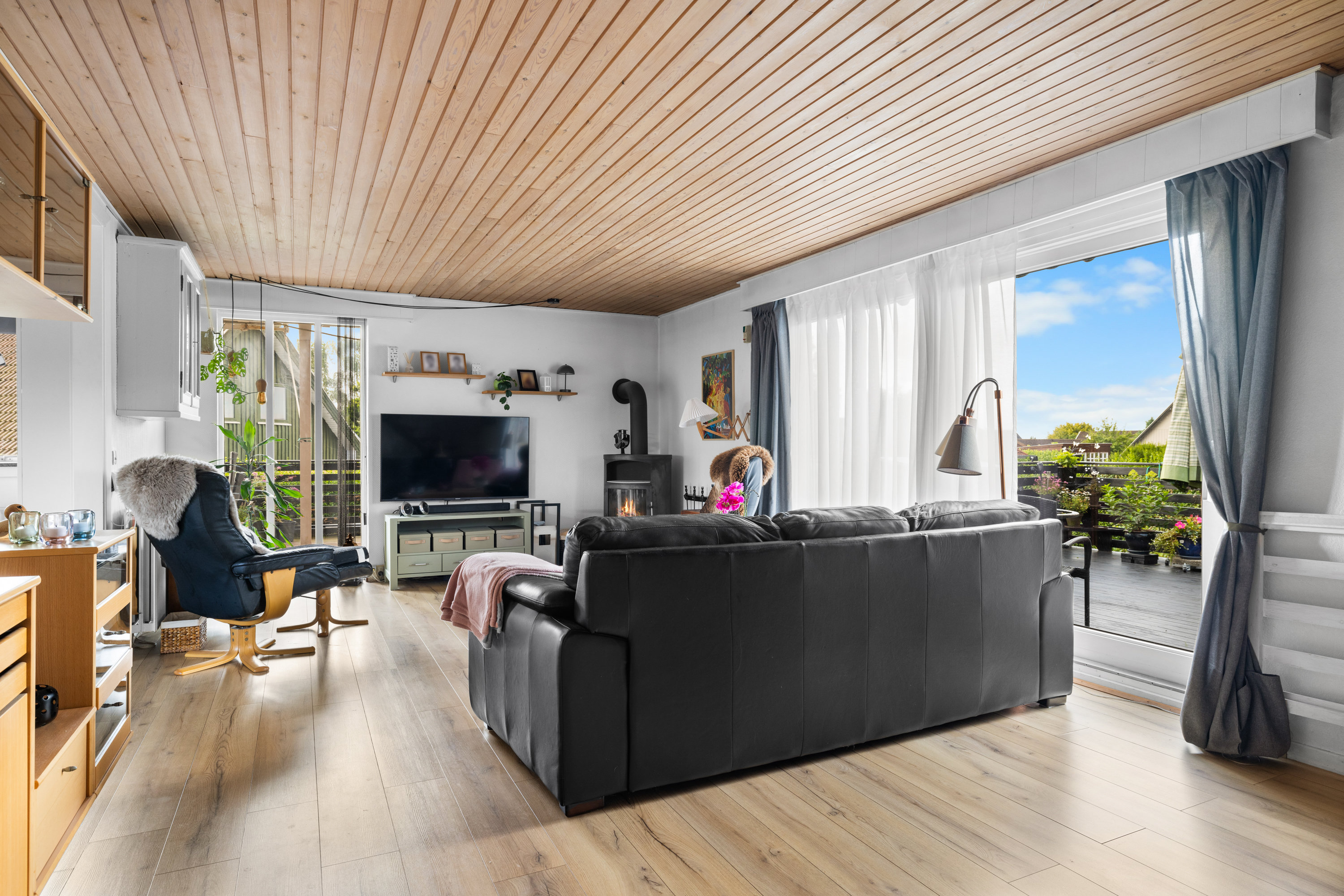 Fremhævet stue billede i fuldskærmstilstand. Billede af Urtehaven 15, Taulov, 7000 Fredericia