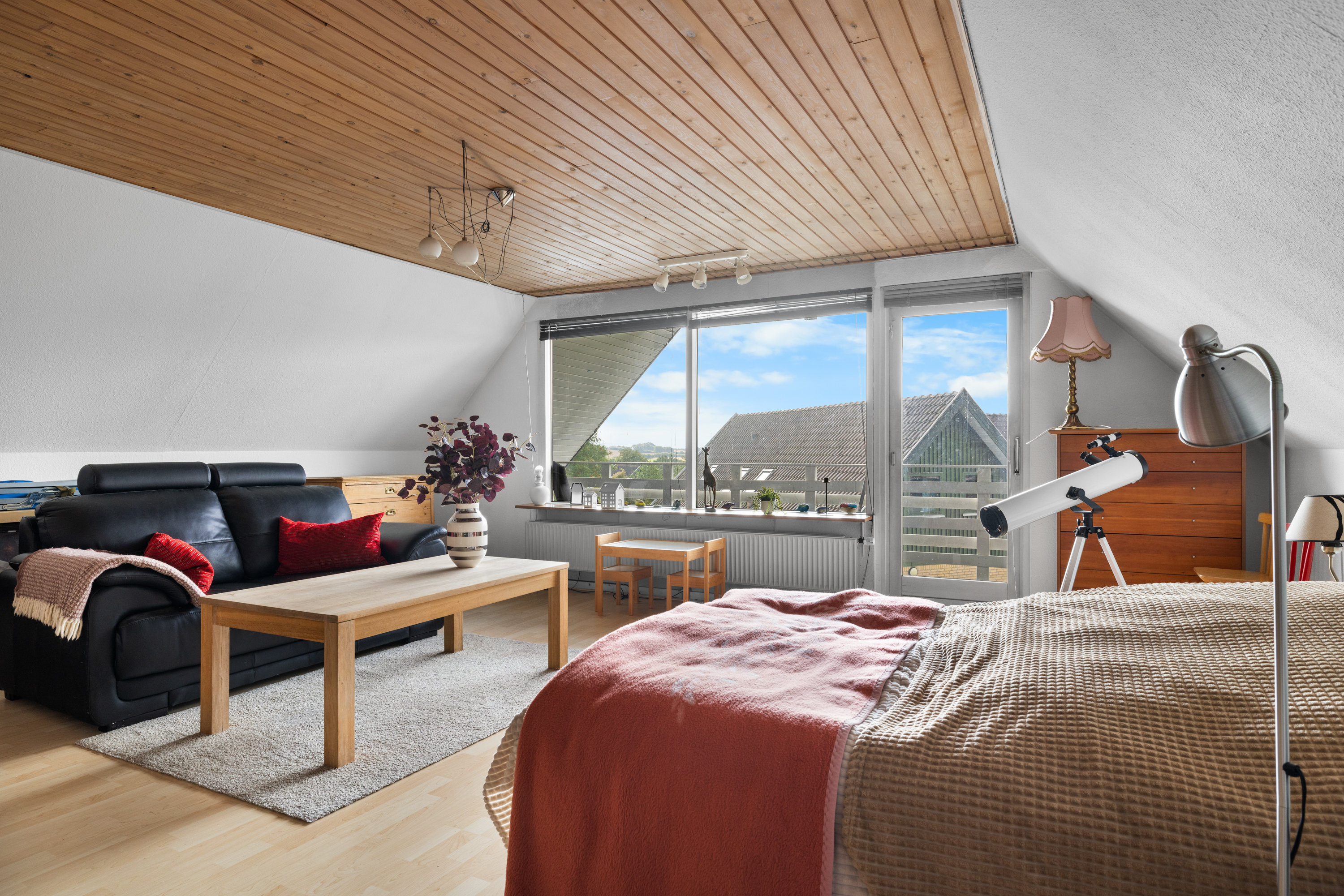 Fremhævet soveværelse billede i fuldskærmstilstand. Billede af Urtehaven 15, Taulov, 7000 Fredericia