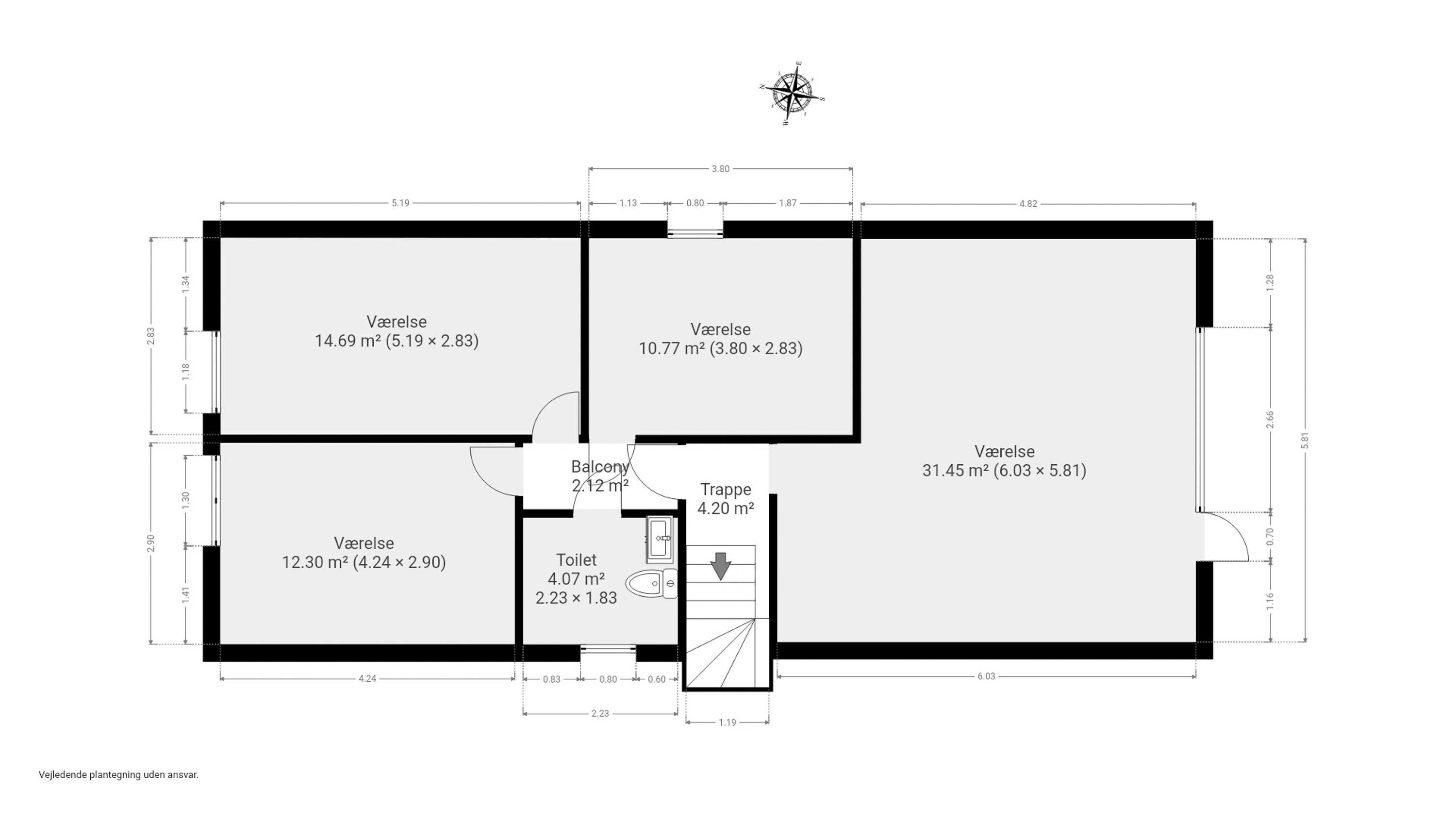 Plantegninger billede af Urtehaven 15, Taulov, 7000 Fredericia