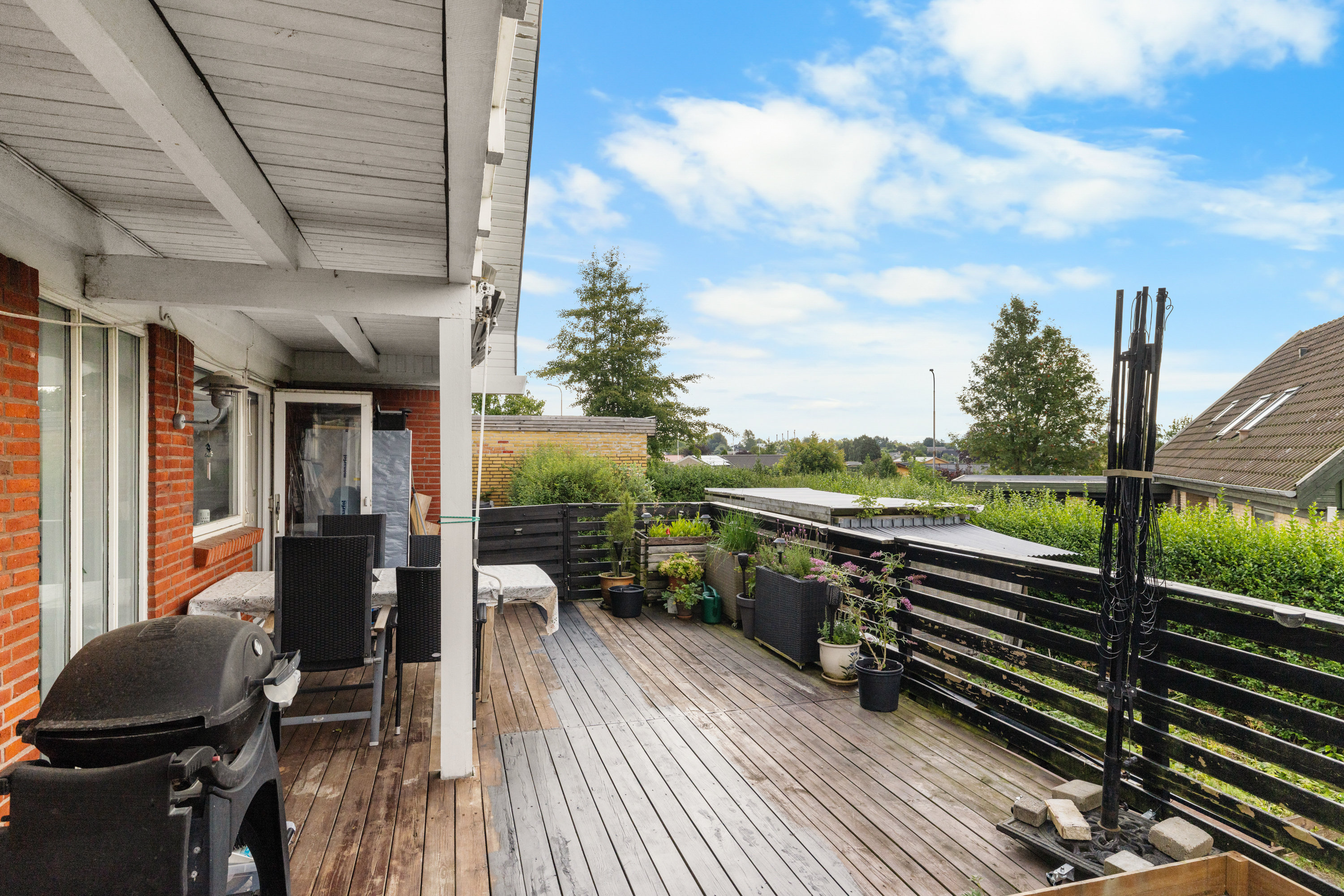 Fremhævet altan billede i fuldskærmstilstand. Billede af Urtehaven 15, Taulov, 7000 Fredericia