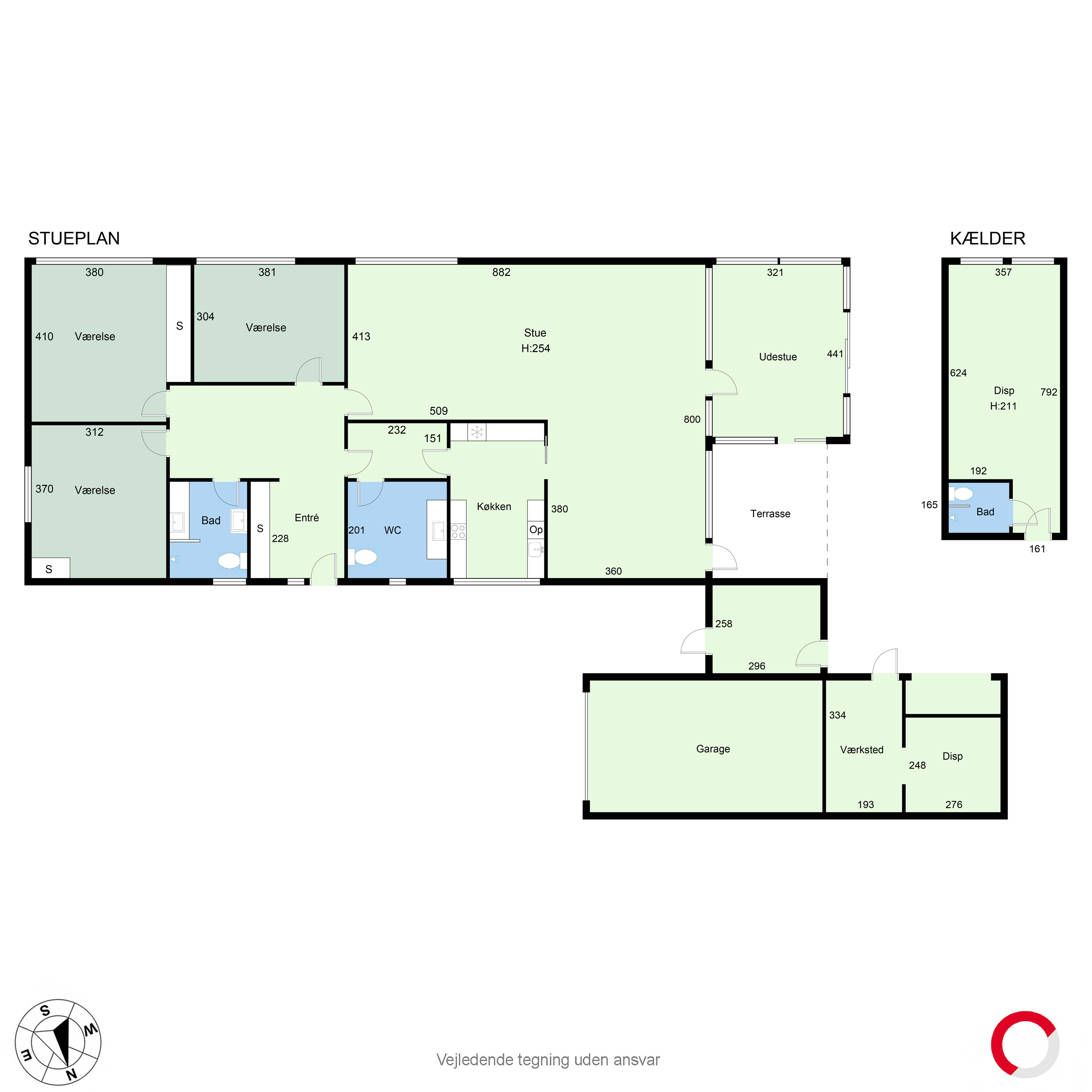 Plantegninger billede af Junivej 1, 8210 Aarhus V