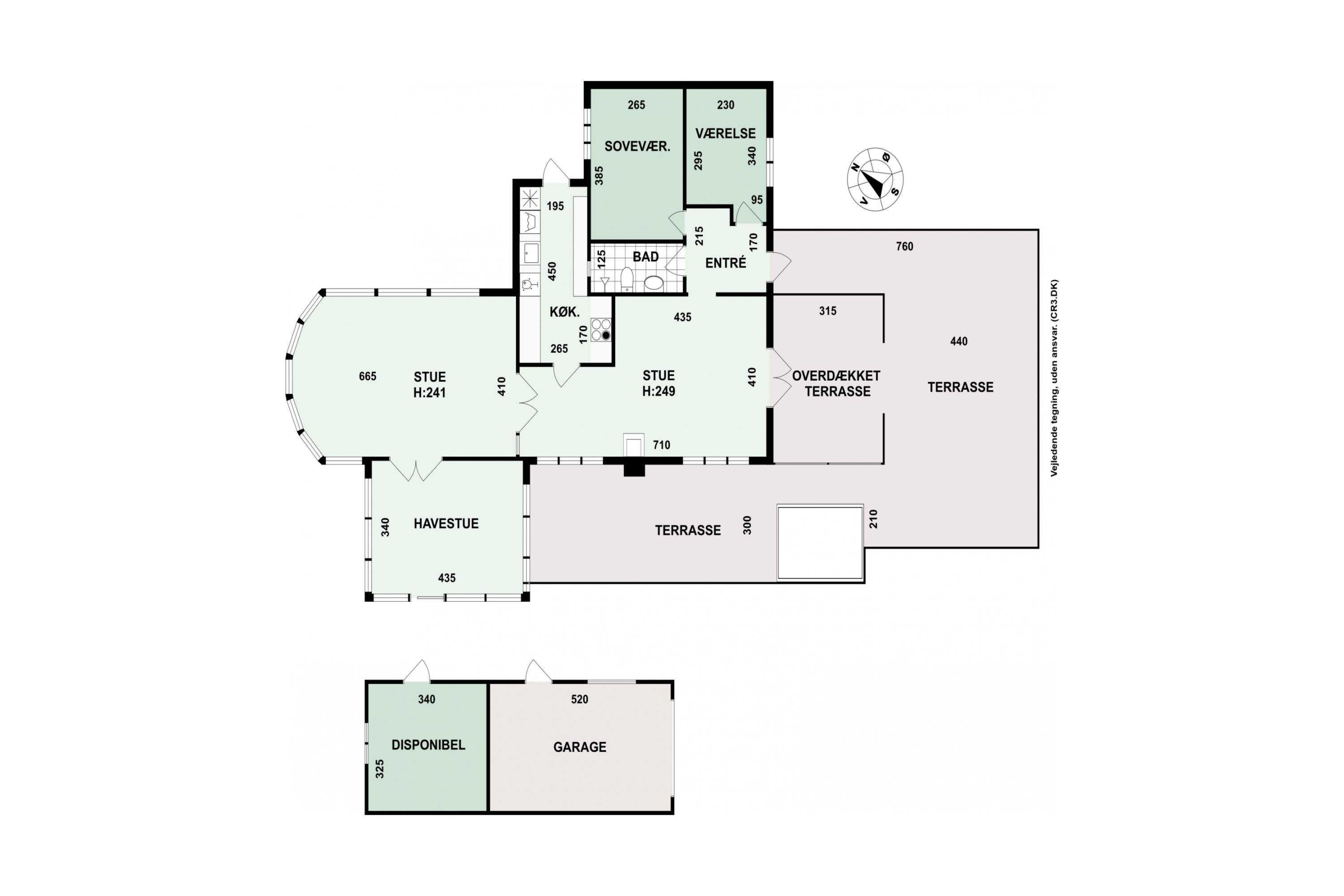 Plantegninger billede af Dalevænget 16, 3120 Dronningmølle
