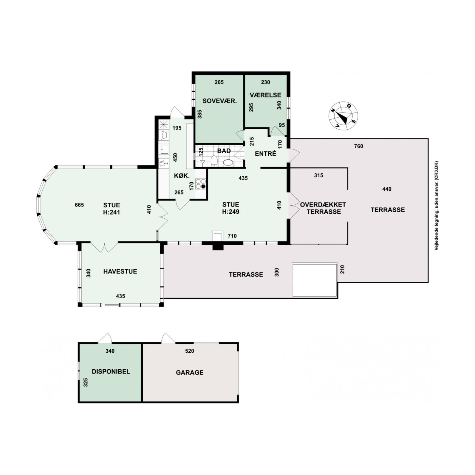 Plantegninger billede af Dalevænget 16, 3120 Dronningmølle