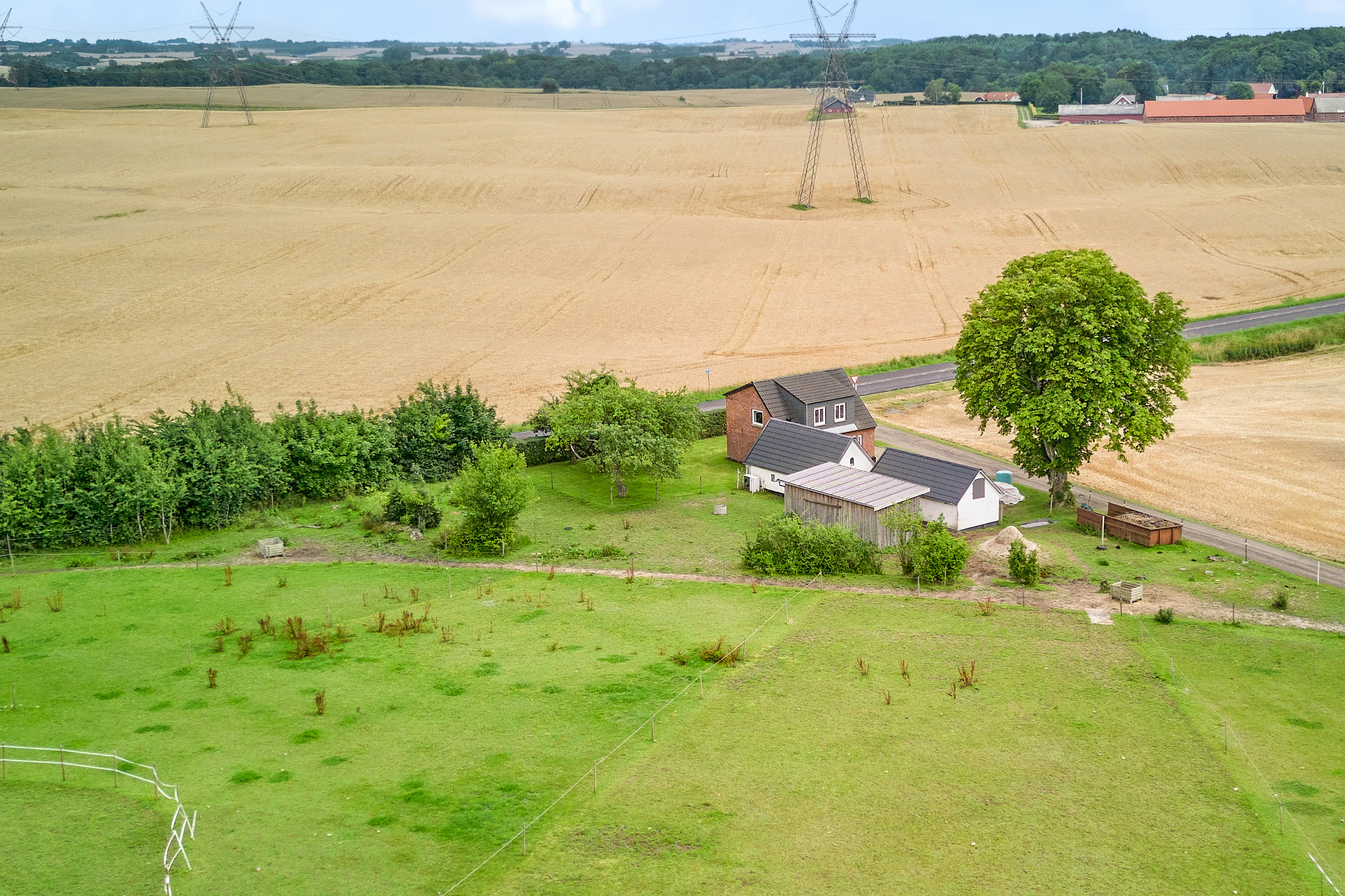 Fremhævet  billede i fuldskærmstilstand. Billede af Vongevej 1, Brandbjerg, 7300 Jelling