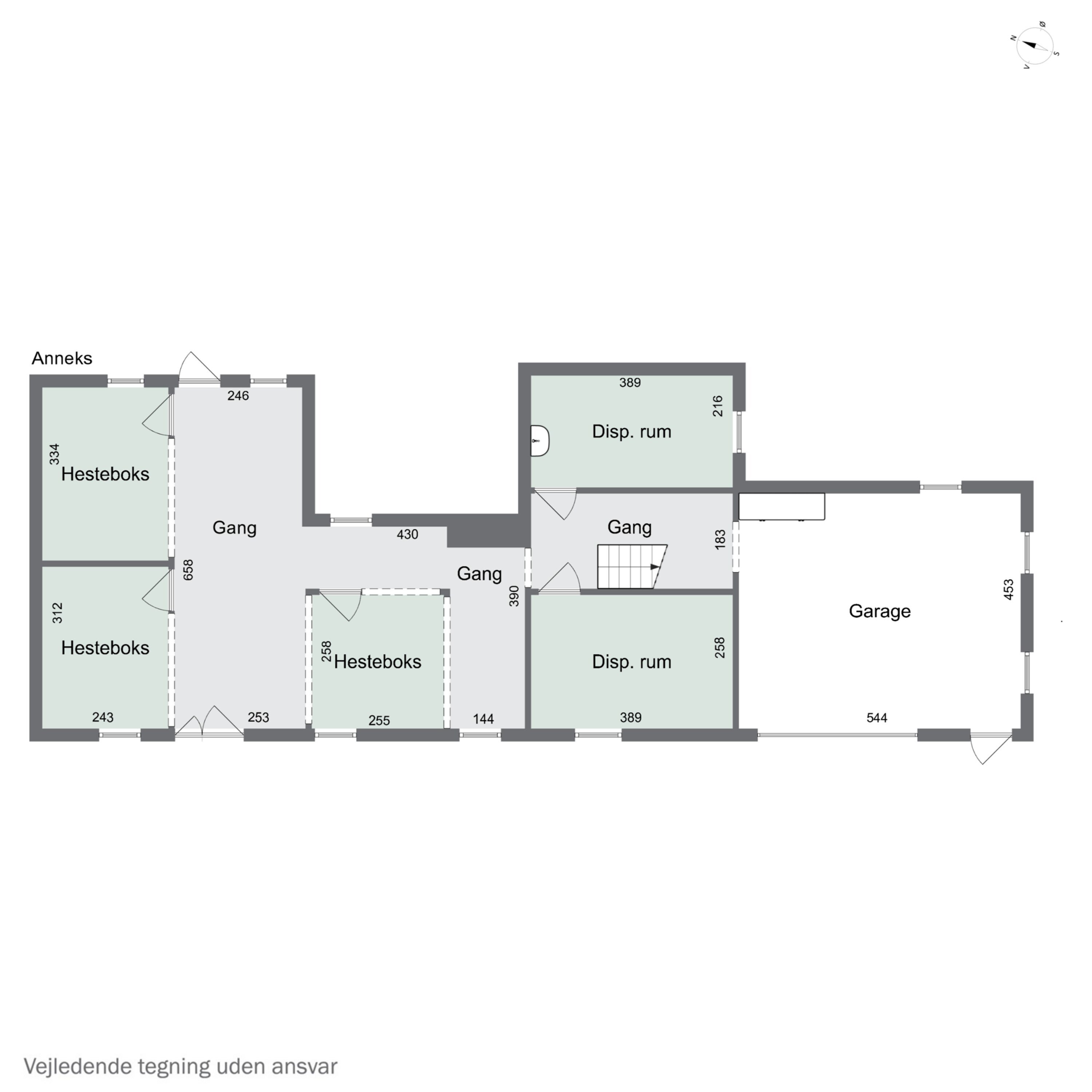 Plantegninger billede af Savmøllevej 4, Østermarie, 3751 Østermarie