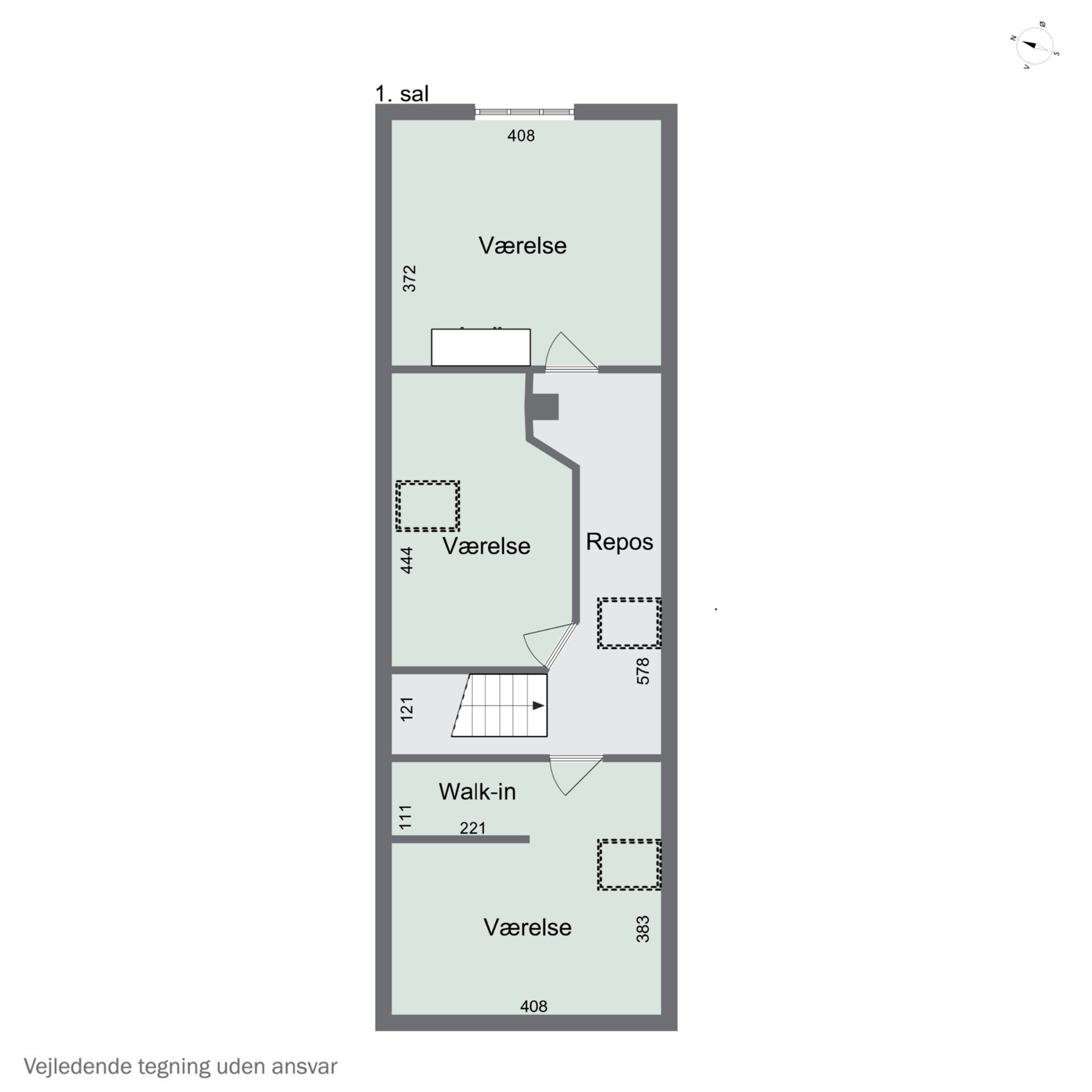 Plantegninger billede af Savmøllevej 4, Østermarie, 3751 Østermarie