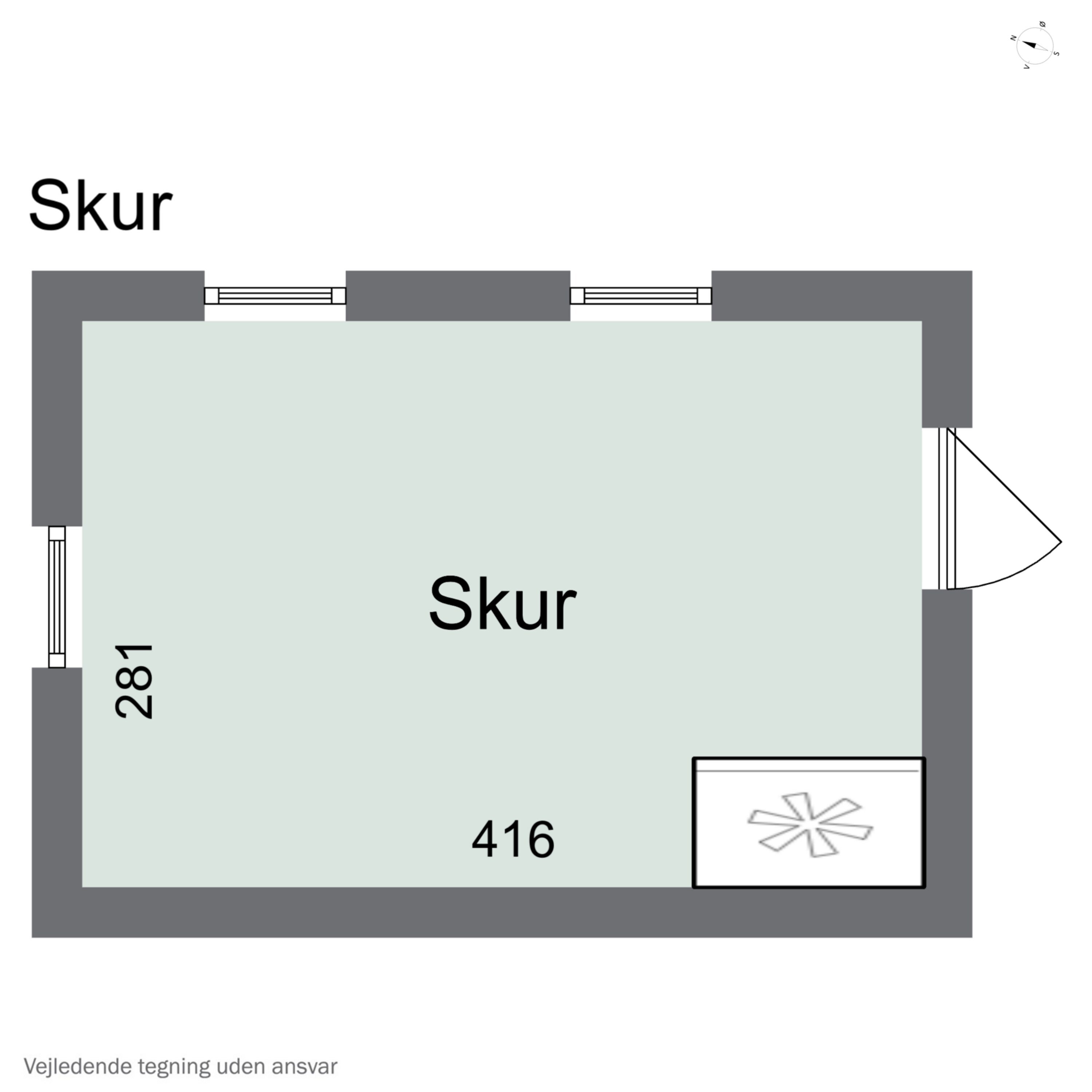 Plantegninger billede af Savmøllevej 4, Østermarie, 3751 Østermarie