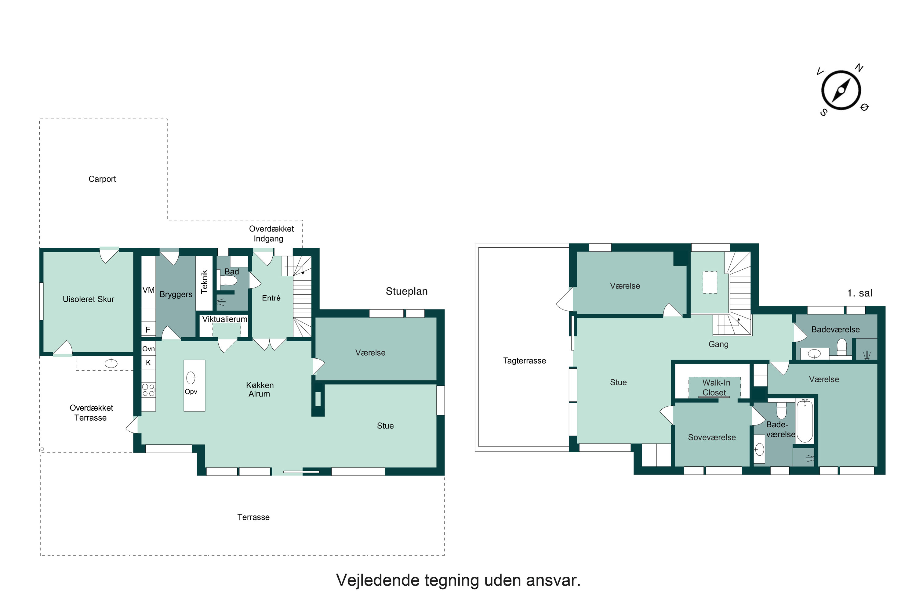 Plantegninger billede af Hedelundvej 35, Nim, 8740 Brædstrup