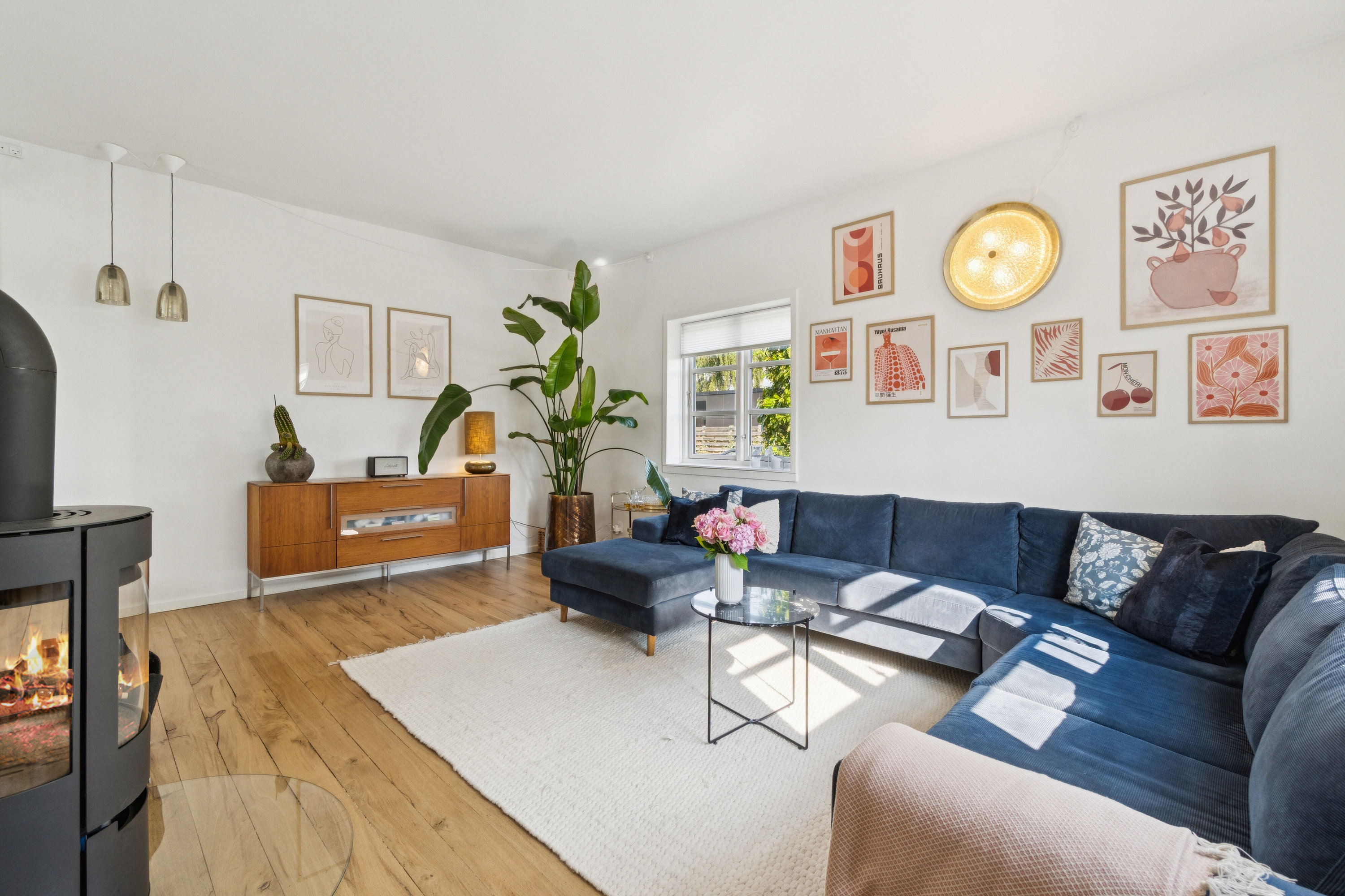 Miniaturebillede 2: stue. Billede af Klovborgvej 21, 2650 Hvidovre