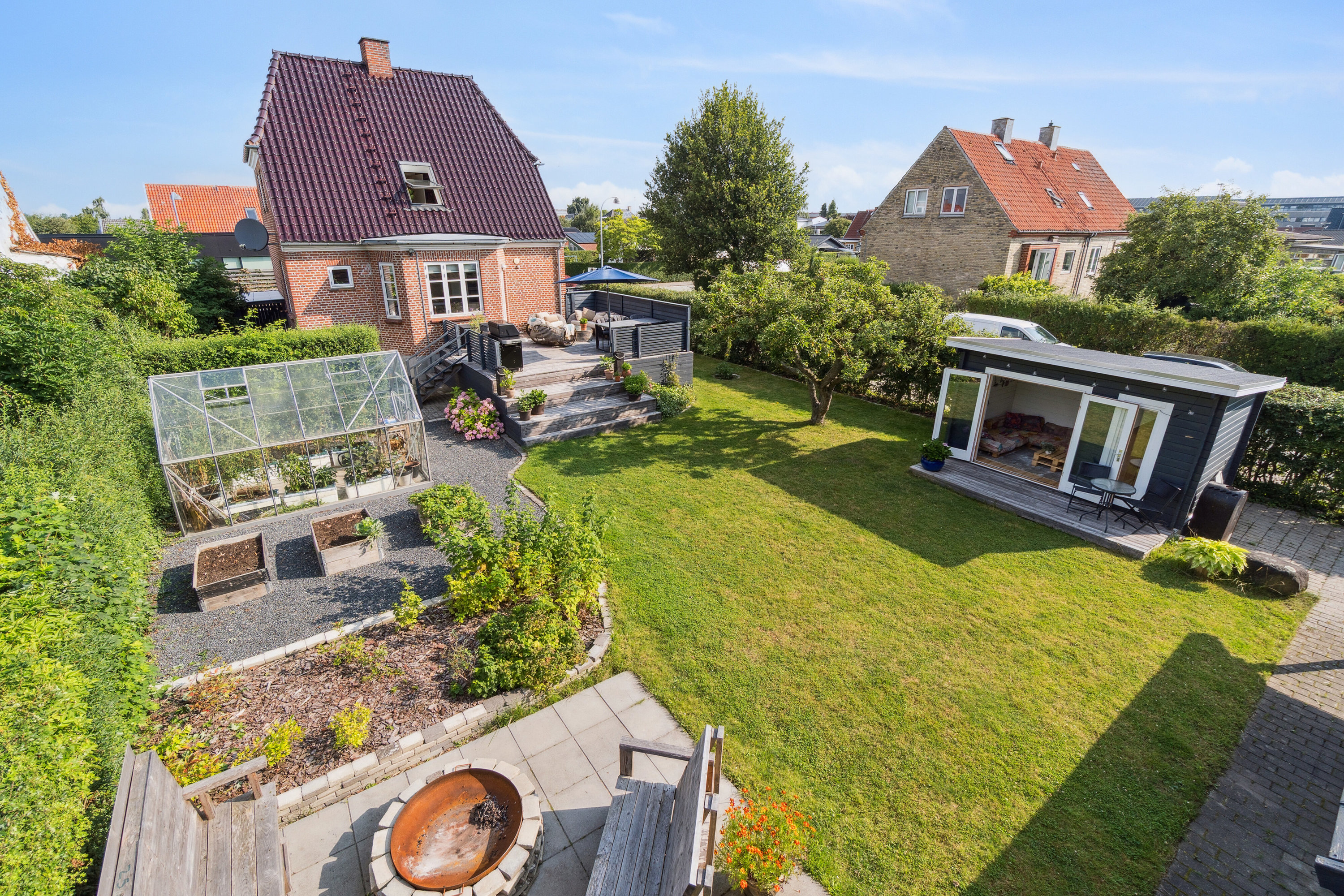 Fremhævet udendørs billede i fuldskærmstilstand. Billede af Klovborgvej 21, 2650 Hvidovre