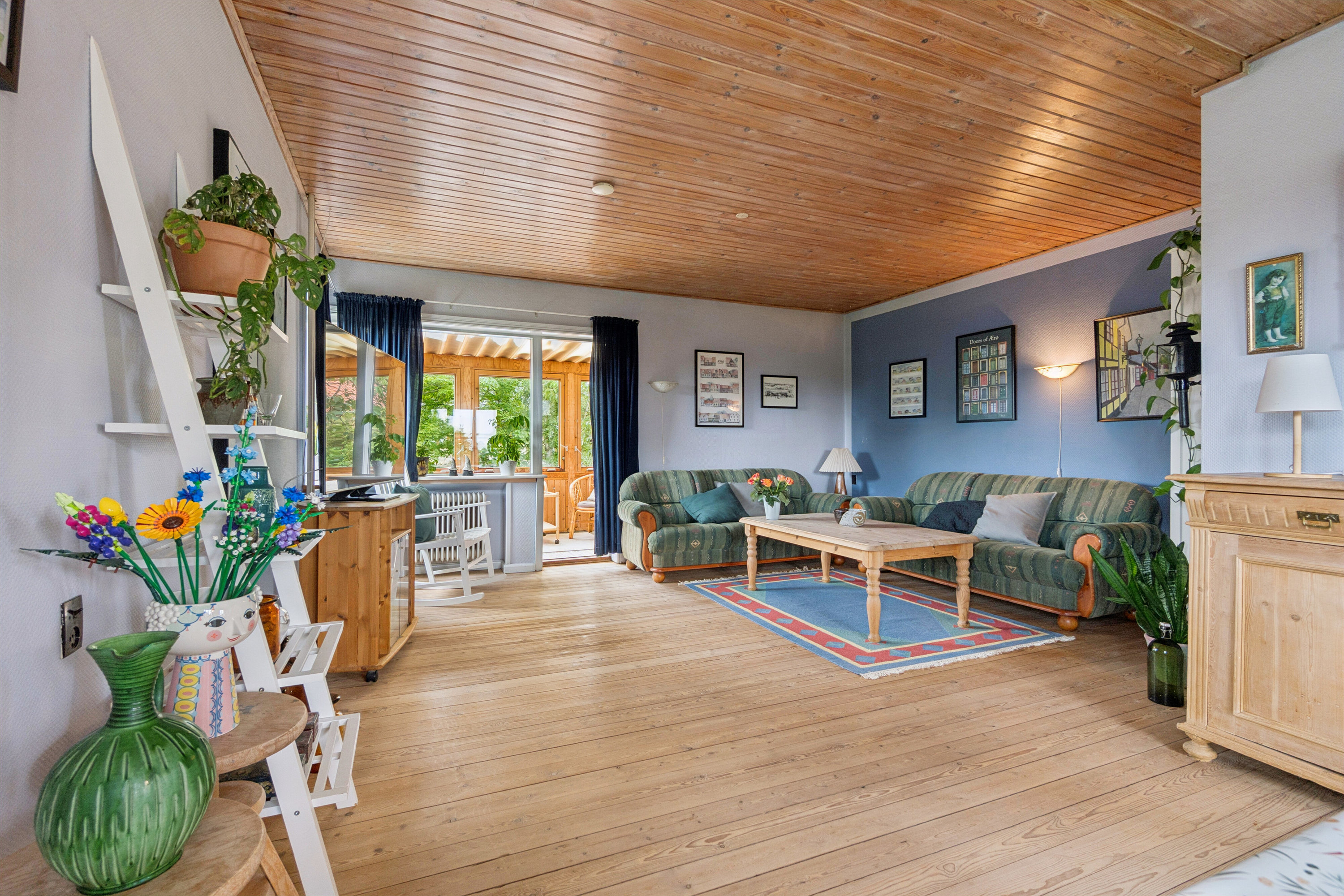 Fremhævet stue billede i fuldskærmstilstand. Billede af Grandalsvej 4, Tilsted, 7700 Thisted