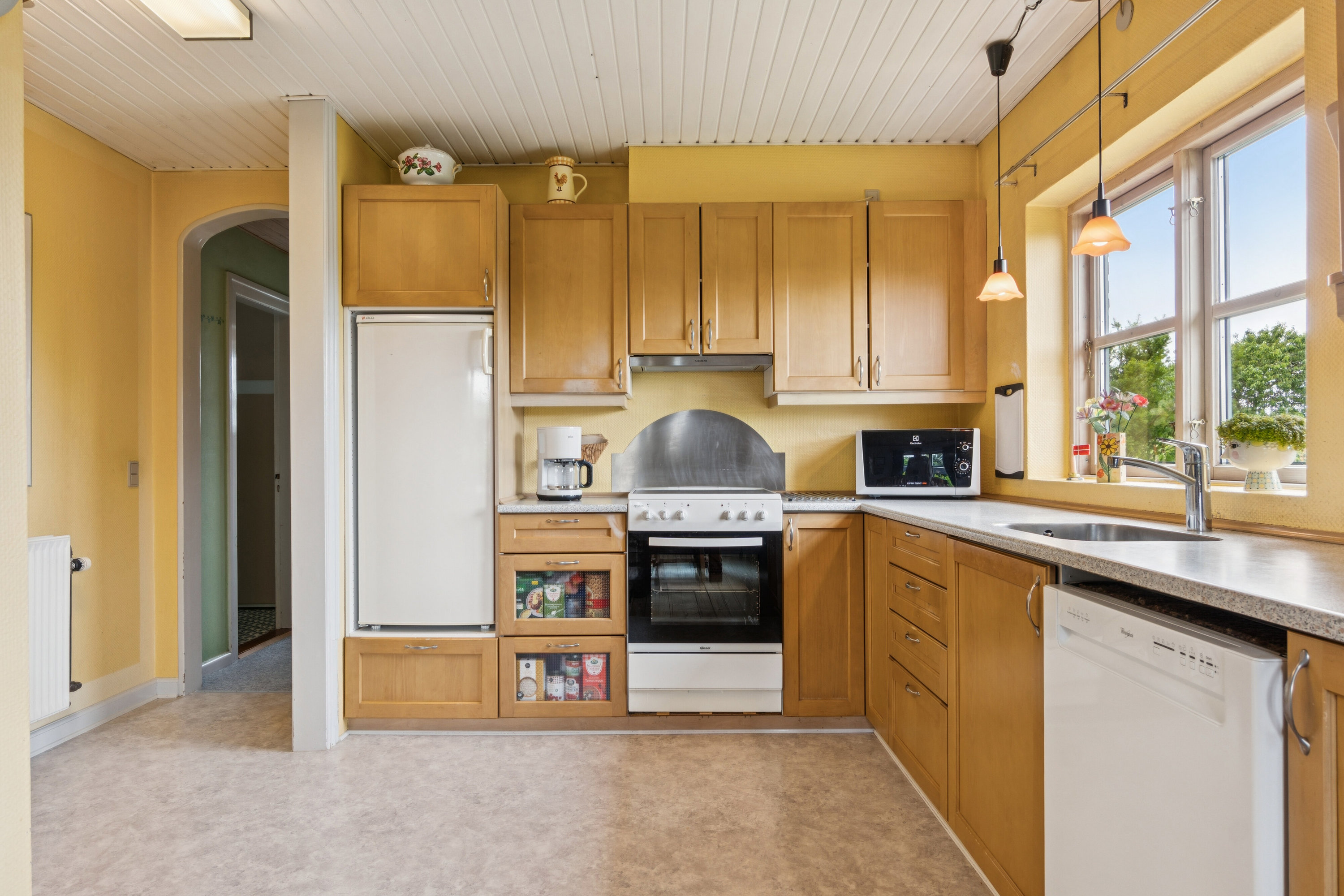 Fremhævet køkken billede i fuldskærmstilstand. Billede af Grandalsvej 4, Tilsted, 7700 Thisted