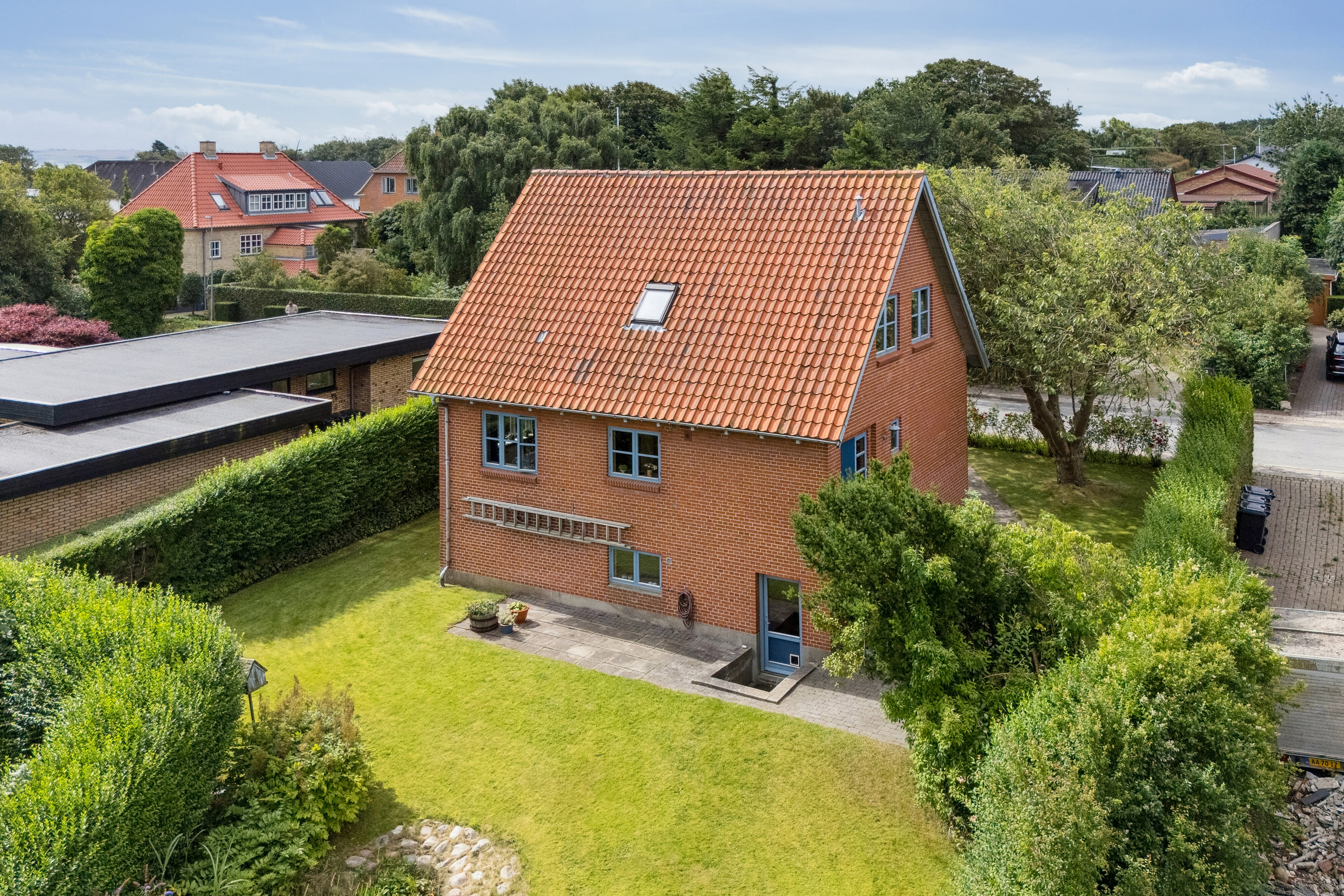 Miniaturebillede 1: set fra haven. Billede af Grandalsvej 4, Tilsted, 7700 Thisted