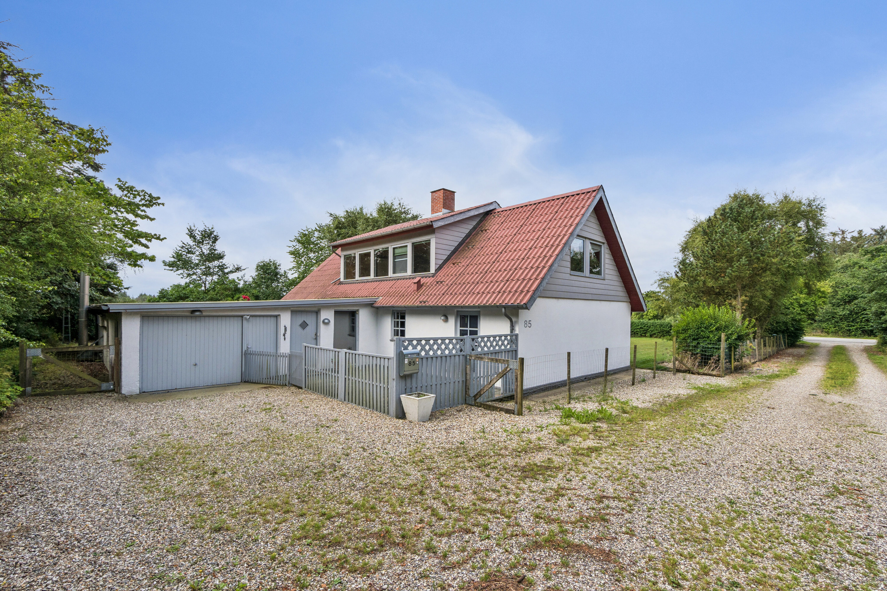 Miniaturebillede 2: set fra haven. Billede af Tømmerbyvej 85, Tømmerby, 7741 Frøstrup