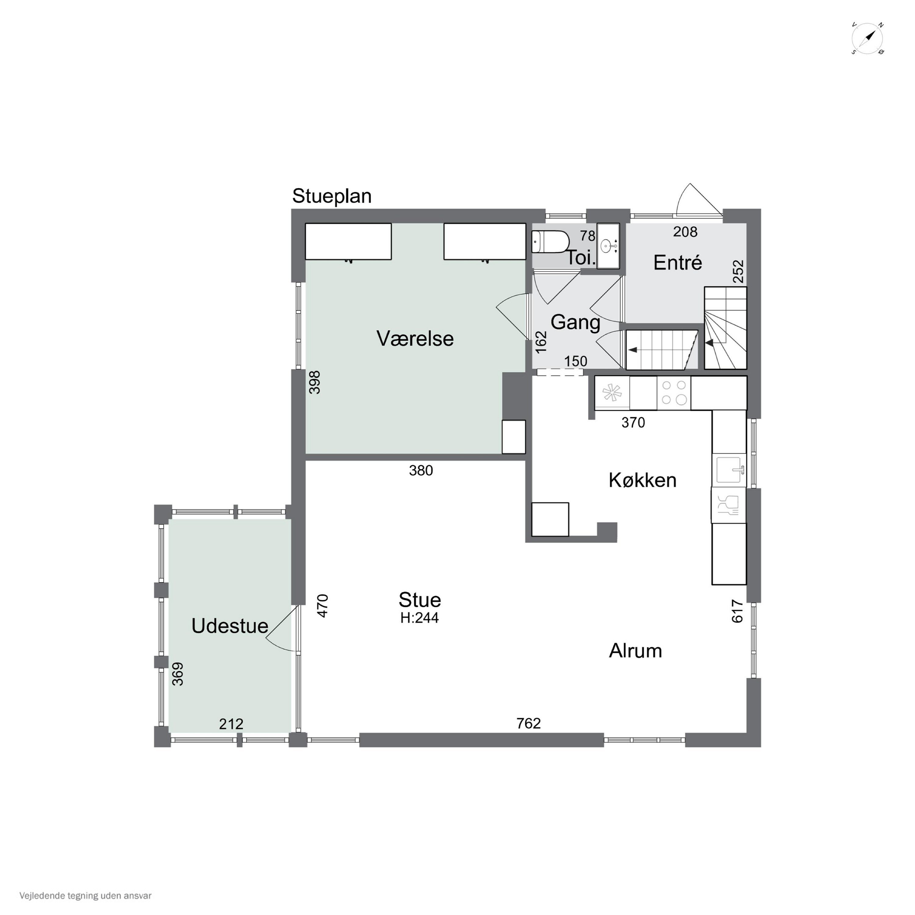 Plantegninger billede af Grandalsvej 4, Tilsted, 7700 Thisted
