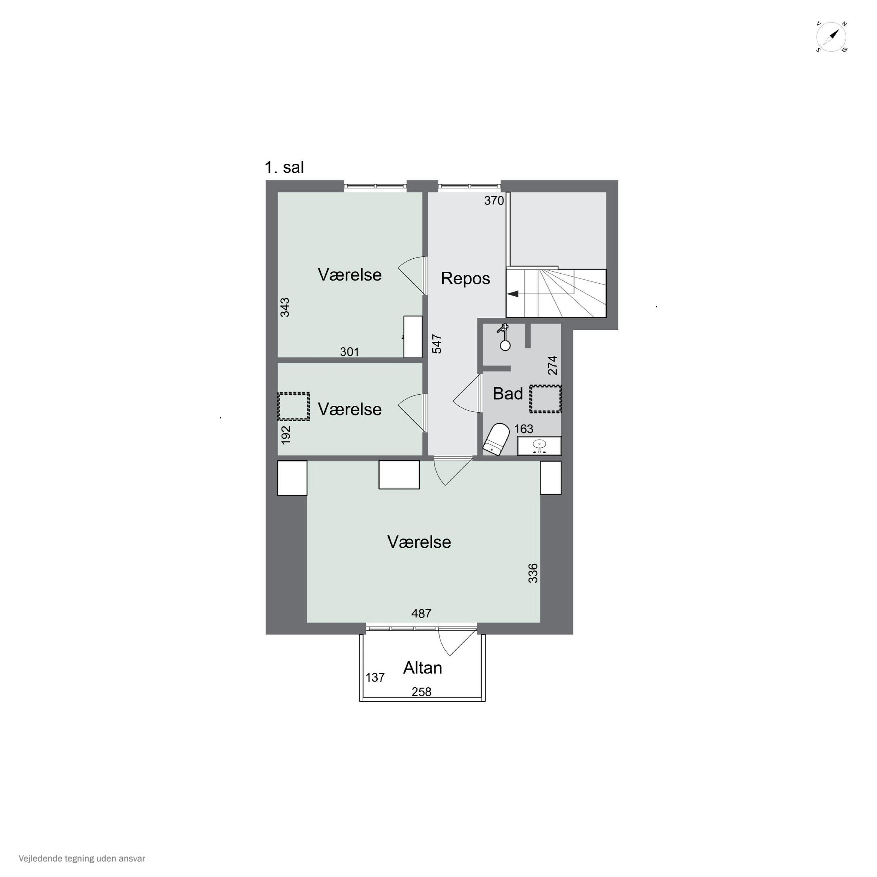 Plantegninger billede af Grandalsvej 4, Tilsted, 7700 Thisted