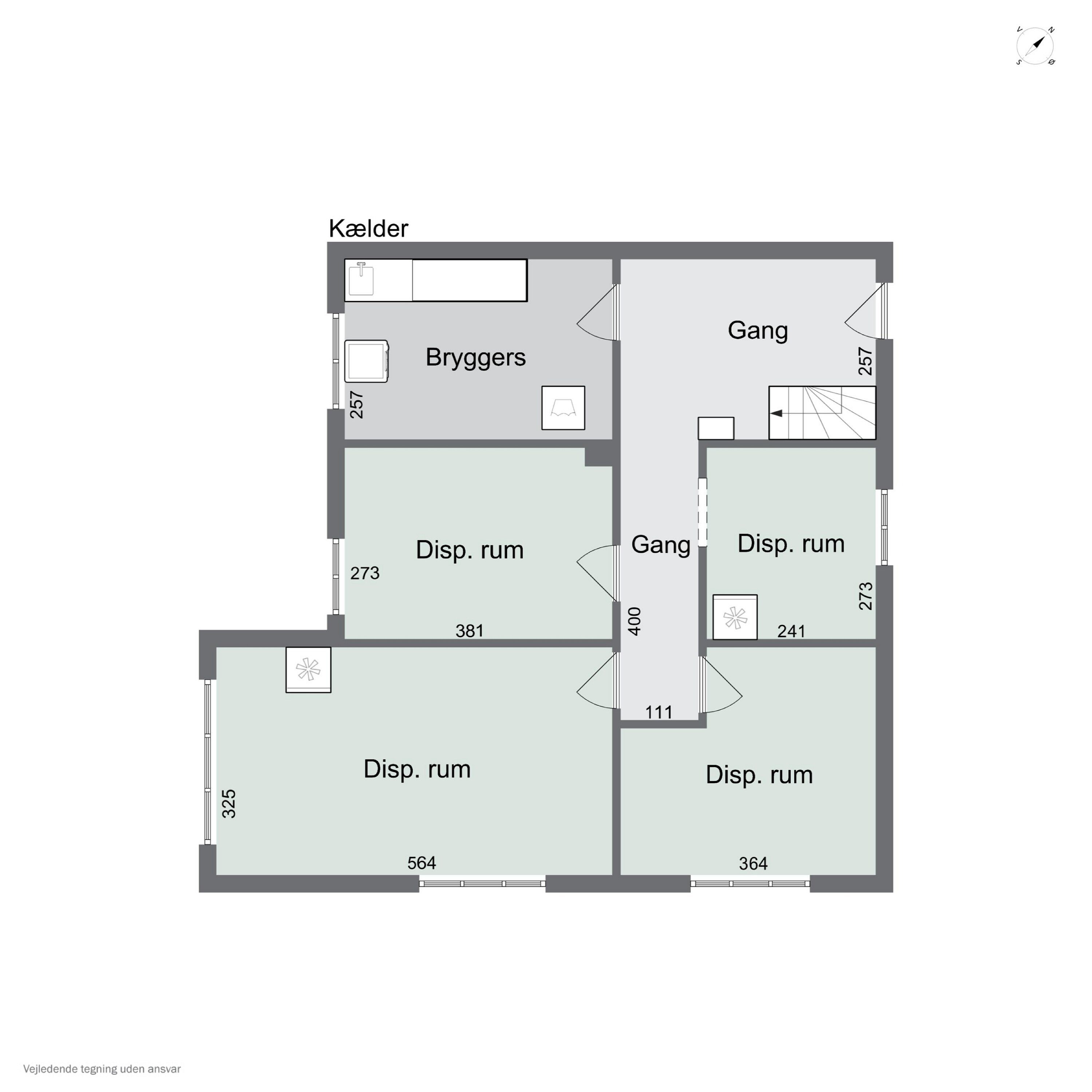 Plantegninger billede af Grandalsvej 4, Tilsted, 7700 Thisted