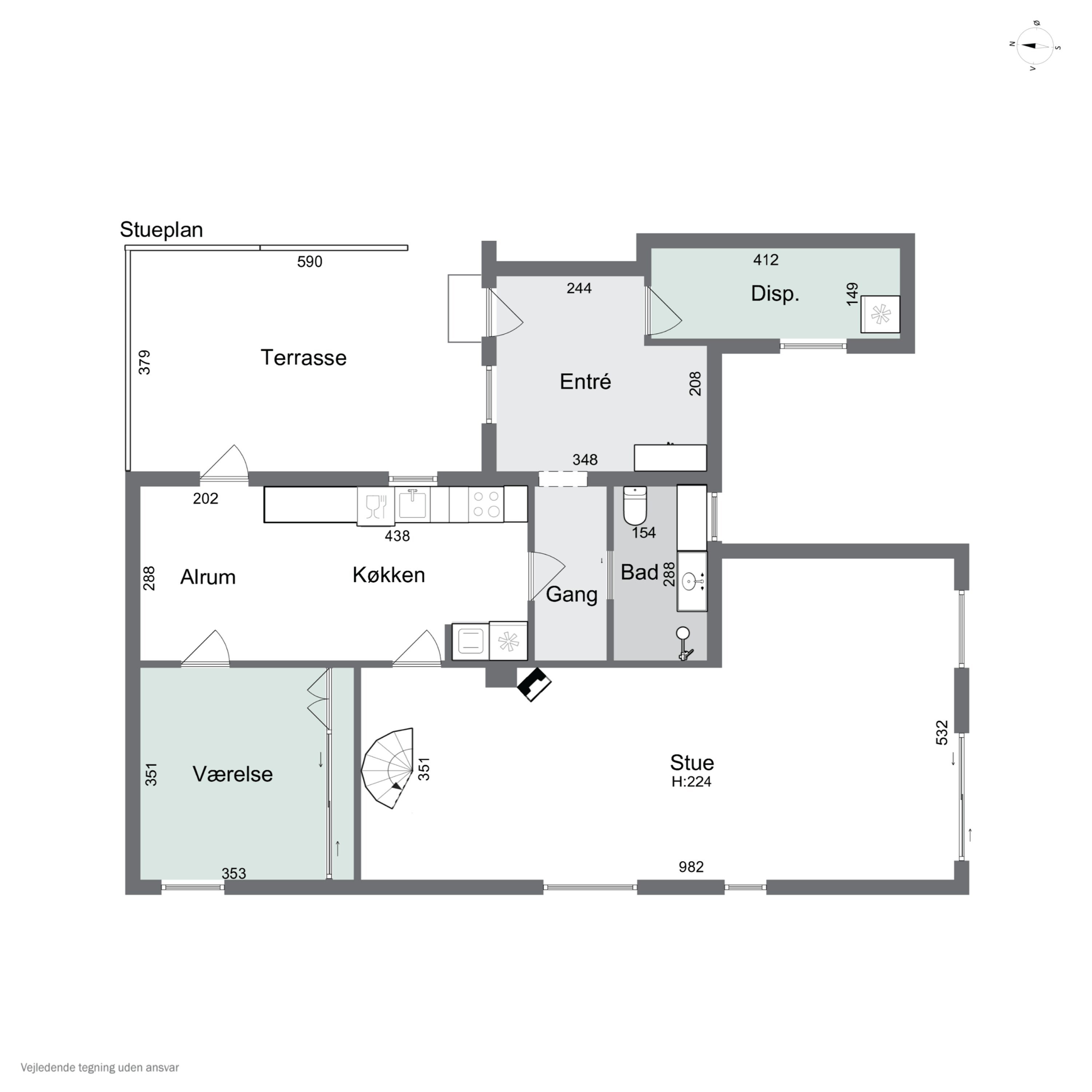Plantegninger billede af Tømmerbyvej 85, Tømmerby, 7741 Frøstrup