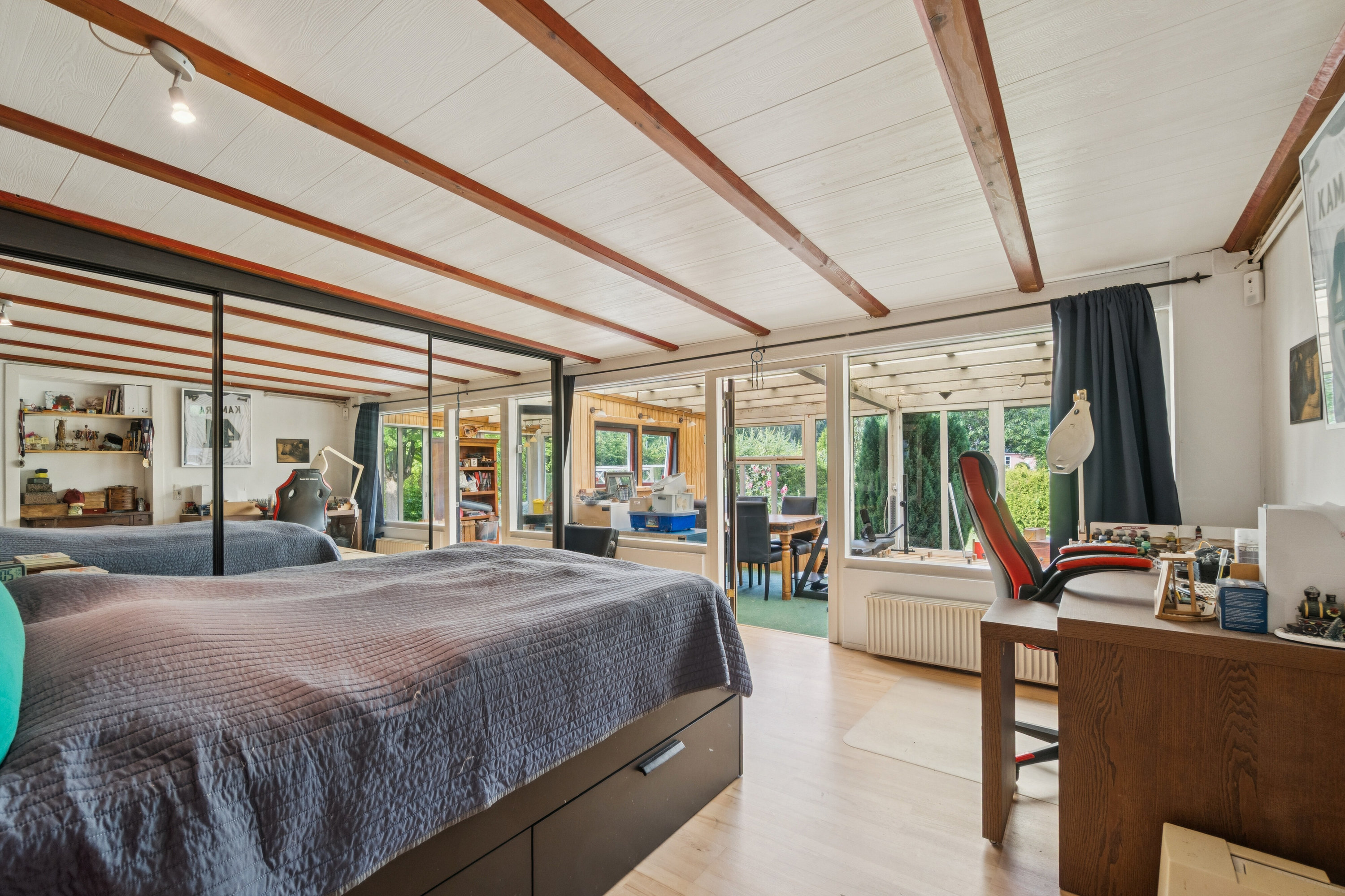 Fremhævet soveværelse billede i fuldskærmstilstand. Billede af Storegade 13, 2650 Hvidovre