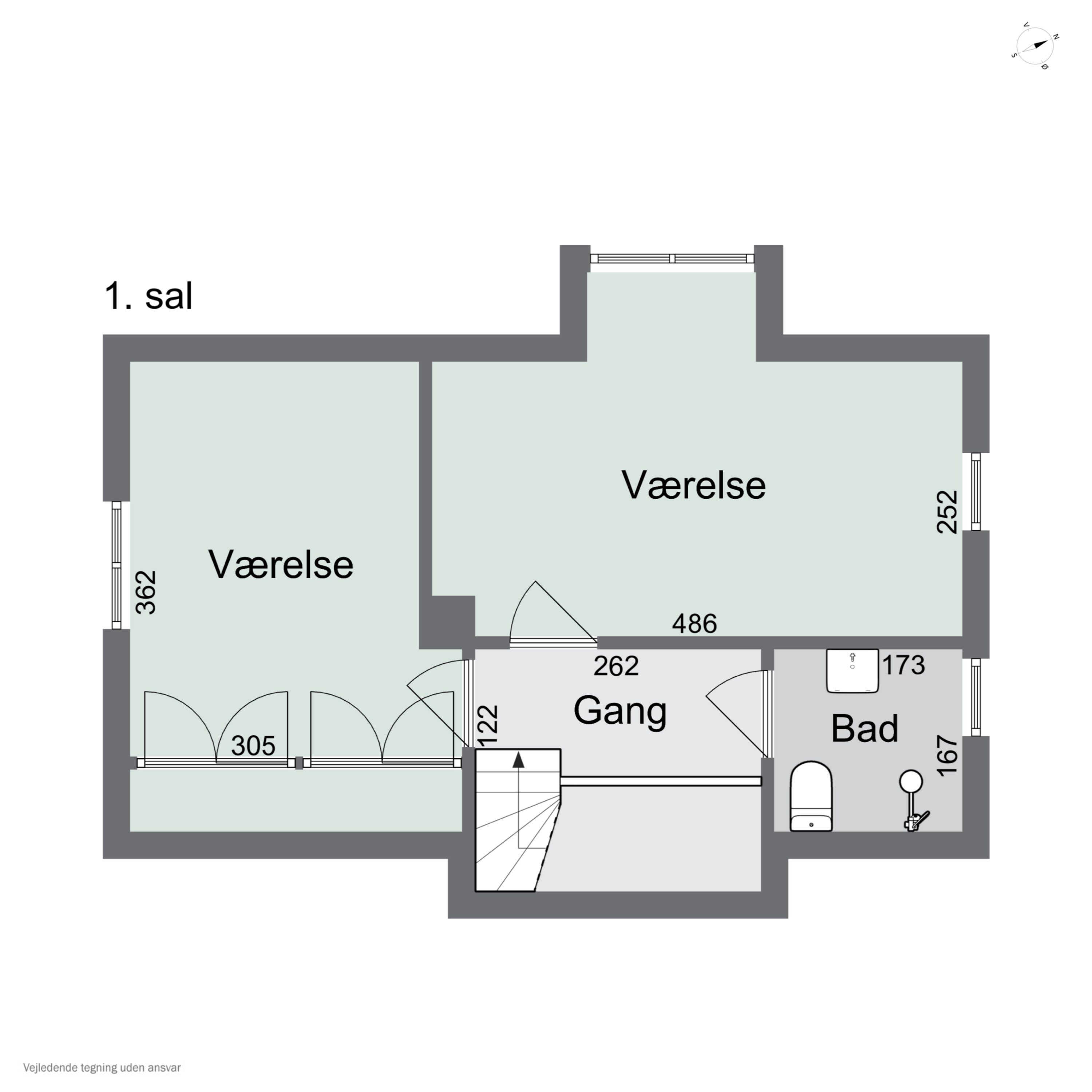 Plantegninger billede af Storegade 13, 2650 Hvidovre