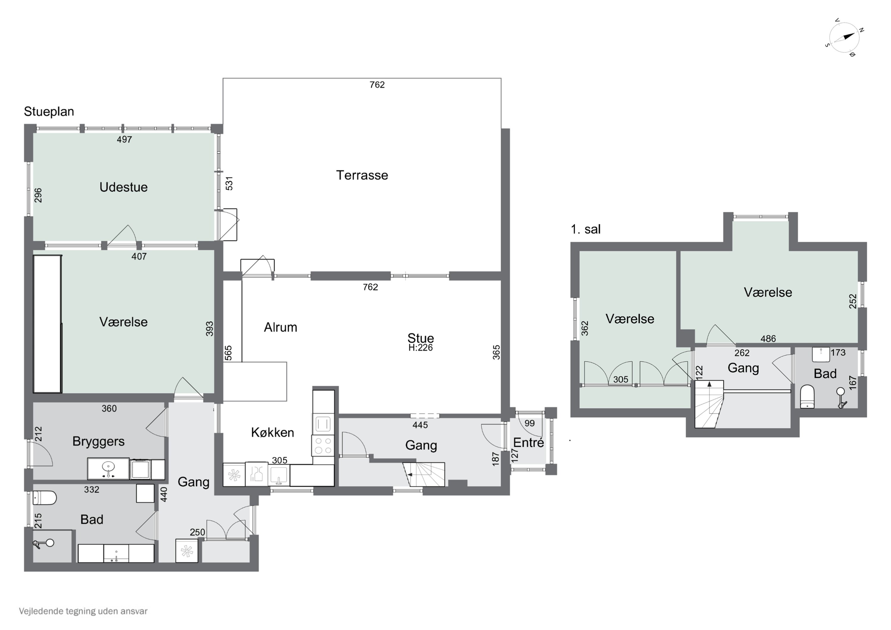 Plantegninger billede af Storegade 13, 2650 Hvidovre