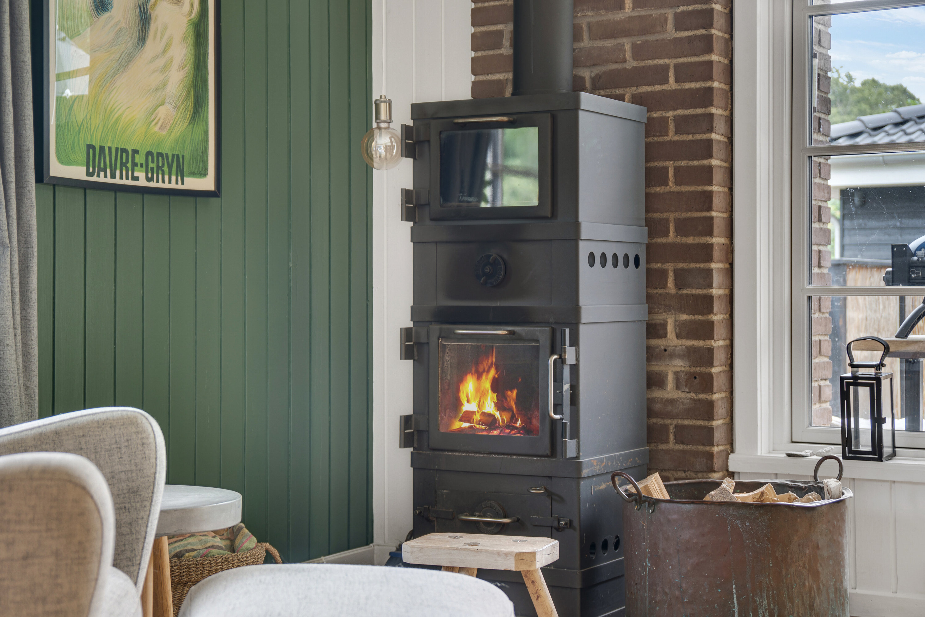 Fremhævet stue billede i fuldskærmstilstand. Billede af Krænkerupvej 46A, Havrebjerg, 4200 Slagelse