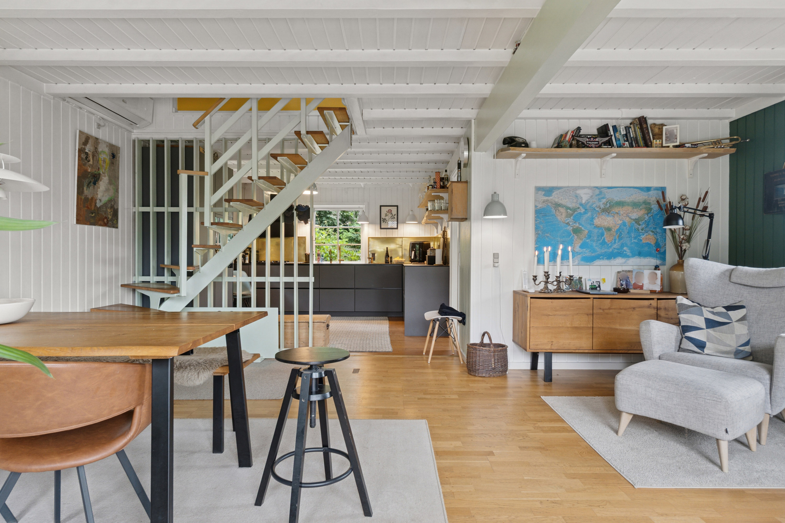 Fremhævet stue billede i fuldskærmstilstand. Billede af Krænkerupvej 46A, Havrebjerg, 4200 Slagelse