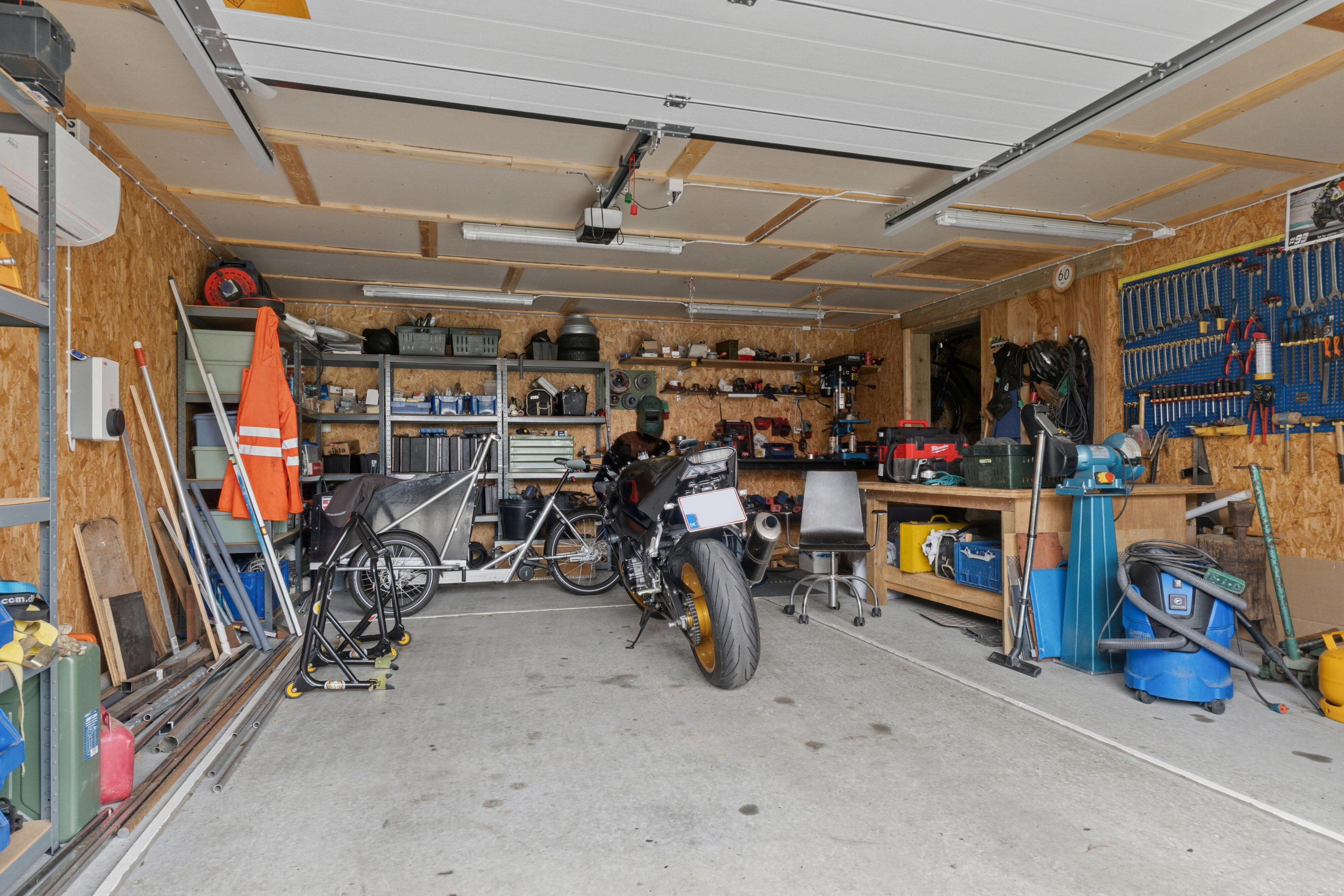 Fremhævet garage billede i fuldskærmstilstand. Billede af Krænkerupvej 46A, Havrebjerg, 4200 Slagelse