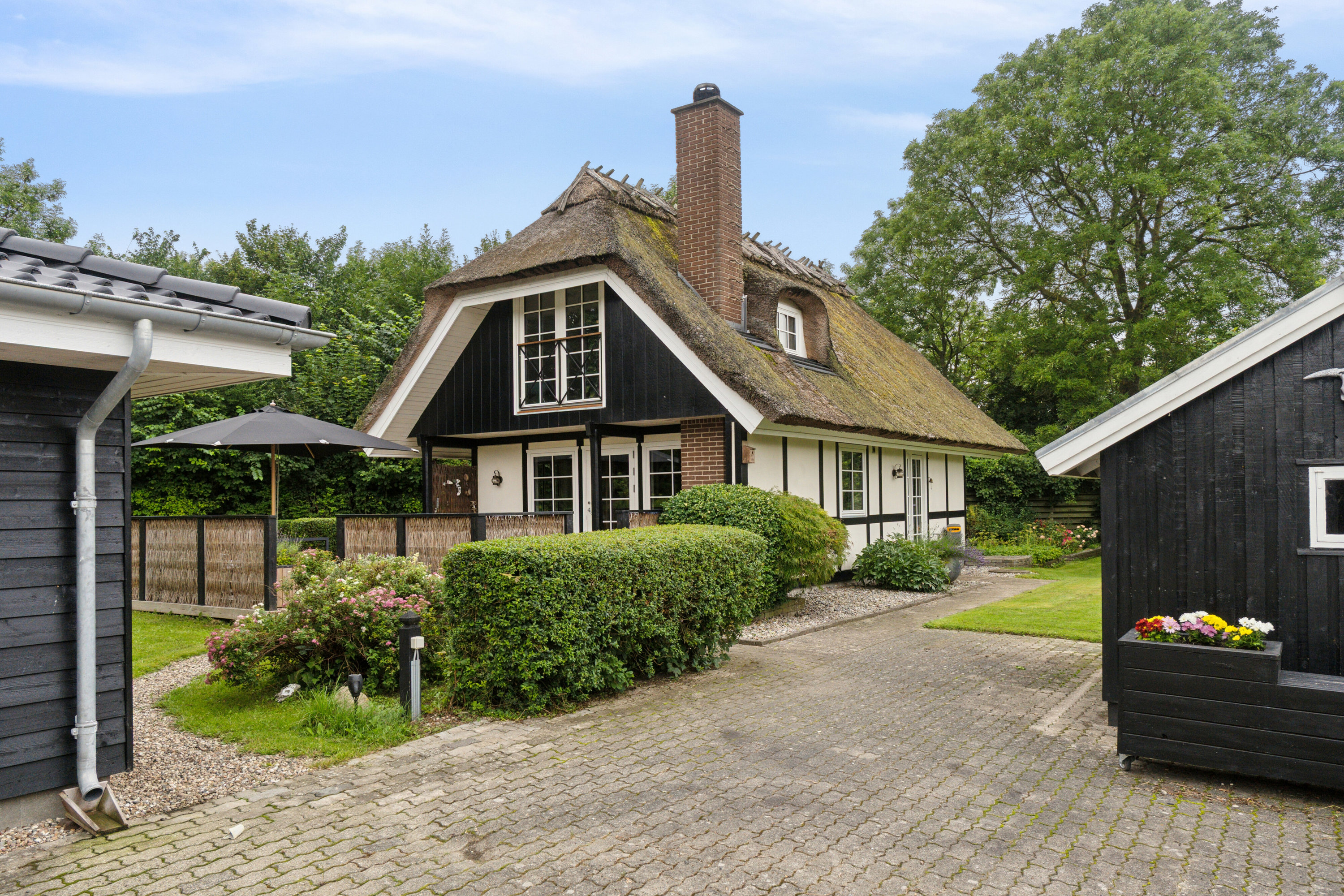 Fremhævet set fra vejen billede i fuldskærmstilstand. Billede af Krænkerupvej 46A, Havrebjerg, 4200 Slagelse