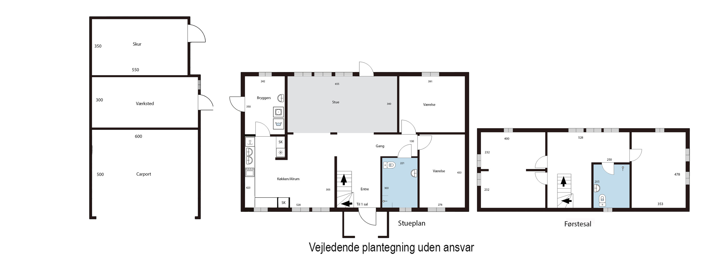 Plantegninger billede af Skovbrynet 20, 5620 Glamsbjerg