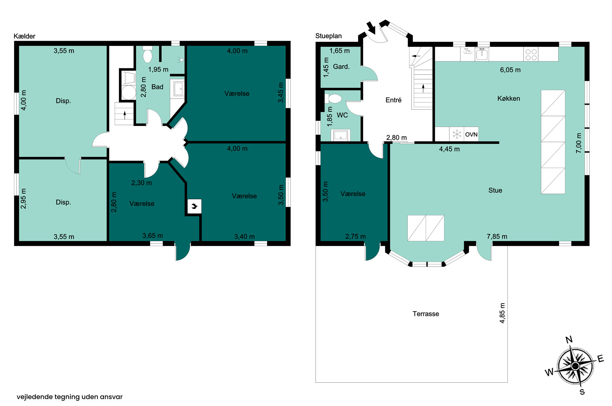 Plantegninger billede af Lindegårds Alle 7, 3550 Slangerup