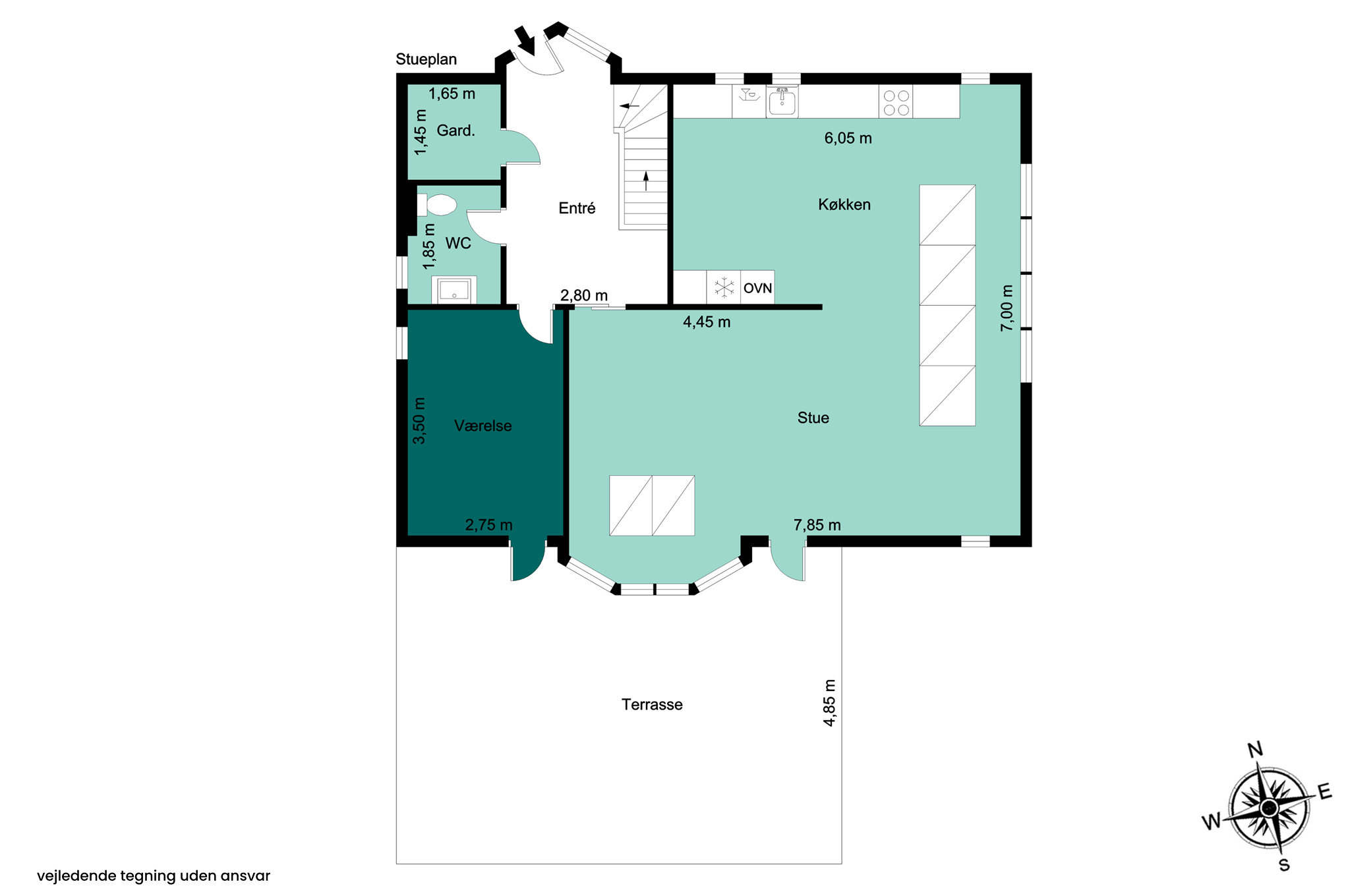 Plantegninger billede af Lindegårds Alle 7, 3550 Slangerup