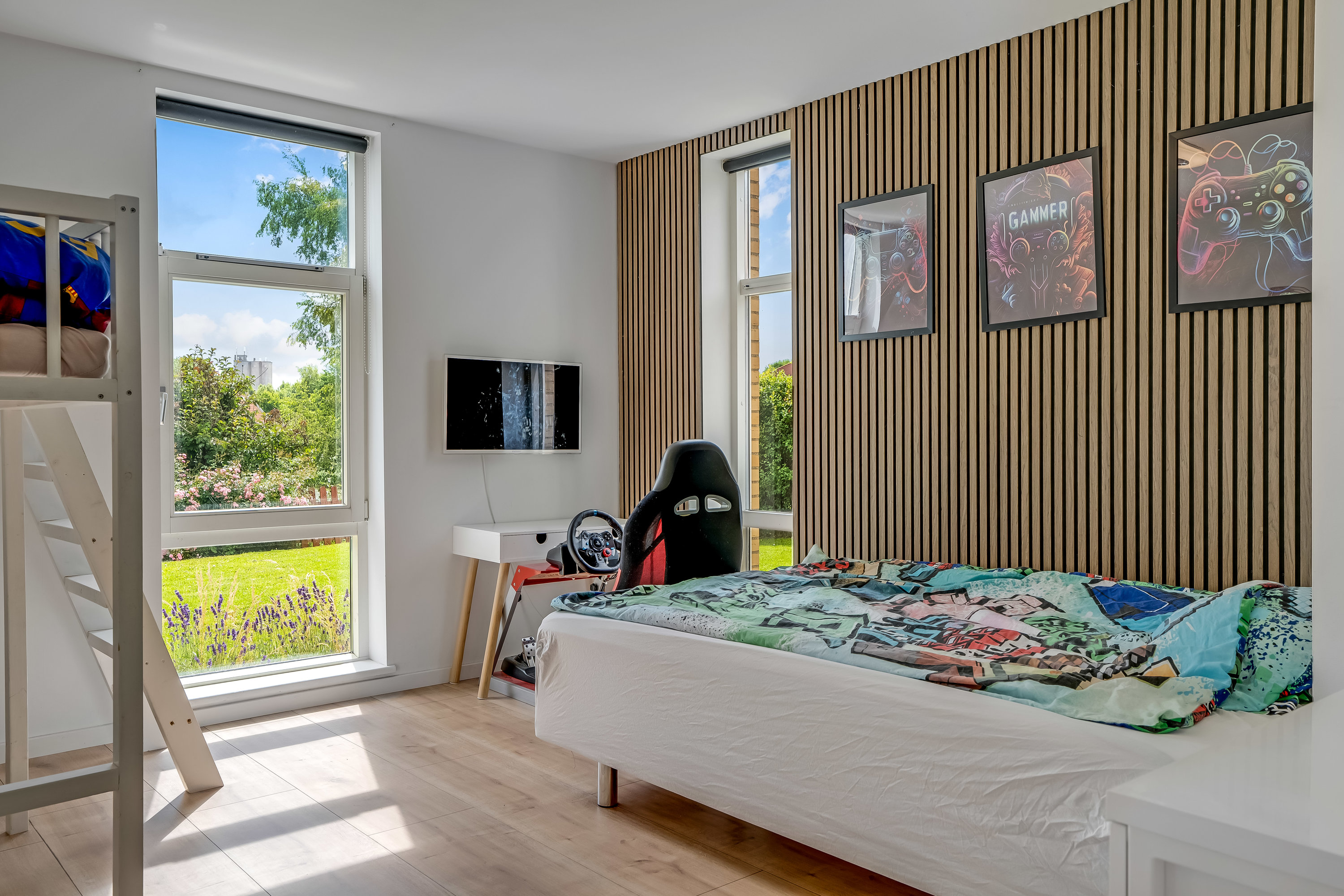 Fremhævet soveværelse billede i fuldskærmstilstand. Billede af Lindegårds Alle 7, 3550 Slangerup