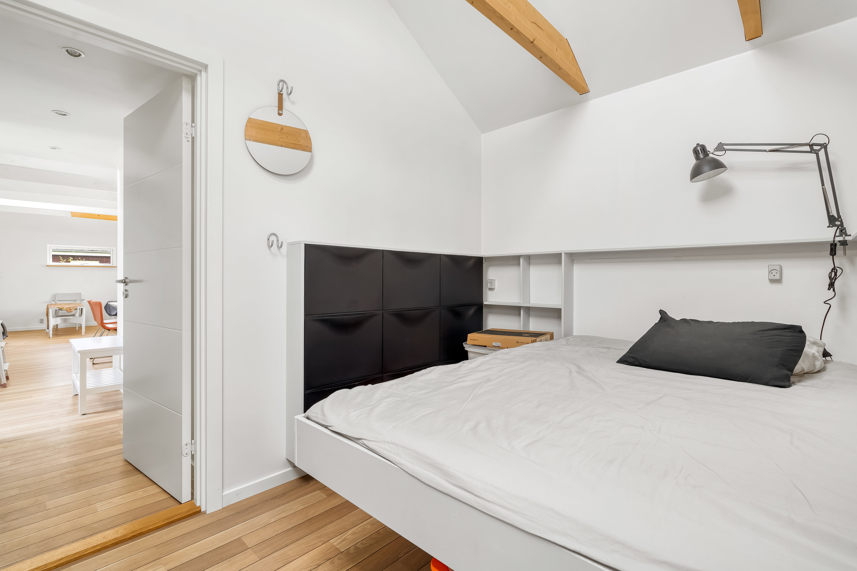 Fremhævet soveværelse billede i fuldskærmstilstand. Billede af Tirsdagsengen 30, 3400 Hillerød