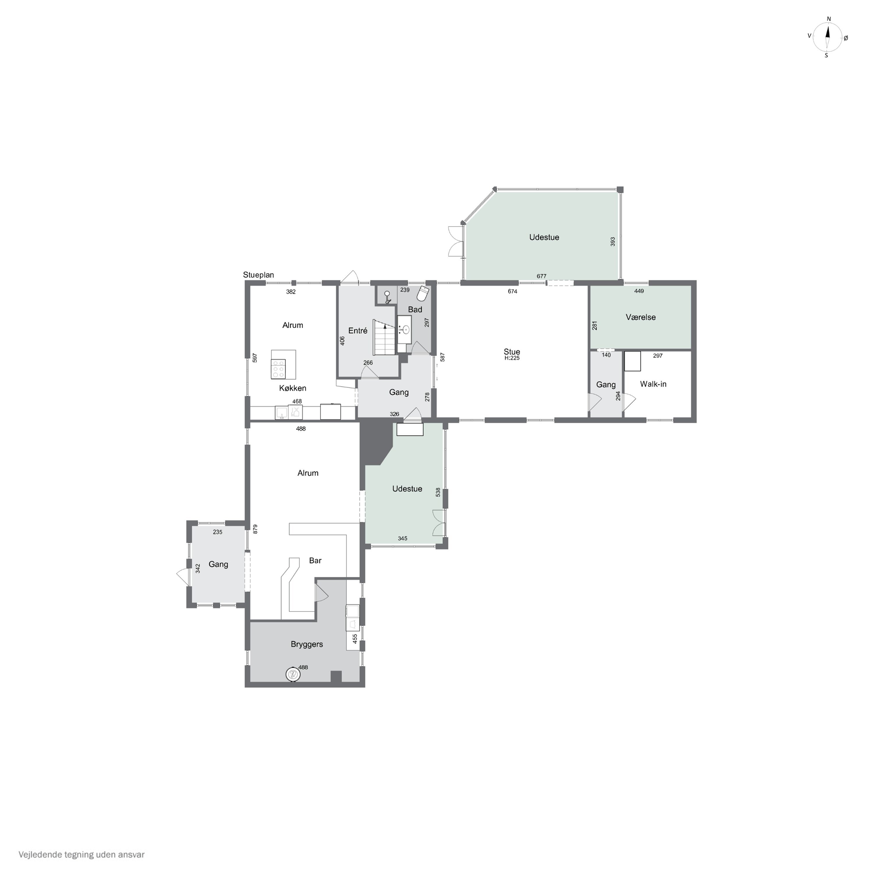 Plantegninger billede af Have Borupvej 168, Have Borup, 4360 Kirke Eskilstrup