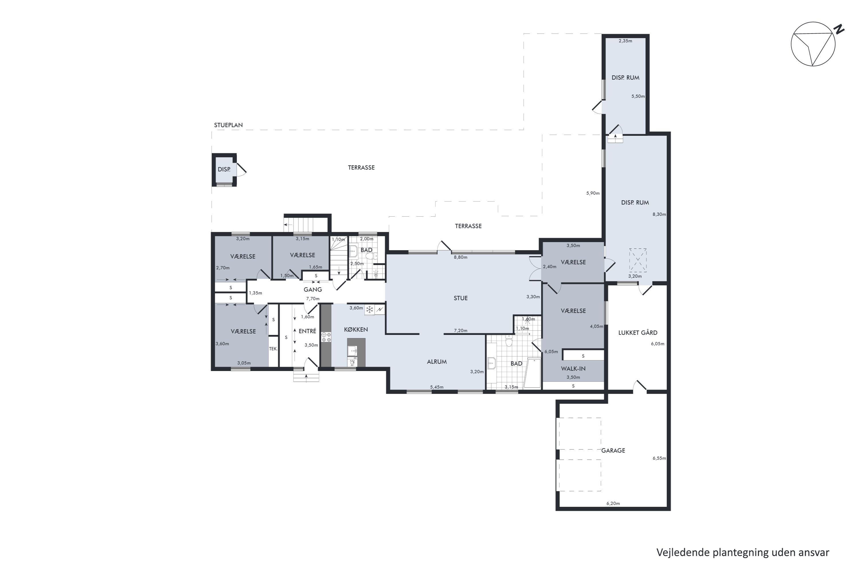 Plantegninger billede af Tjørnealle 2, 9530 Støvring