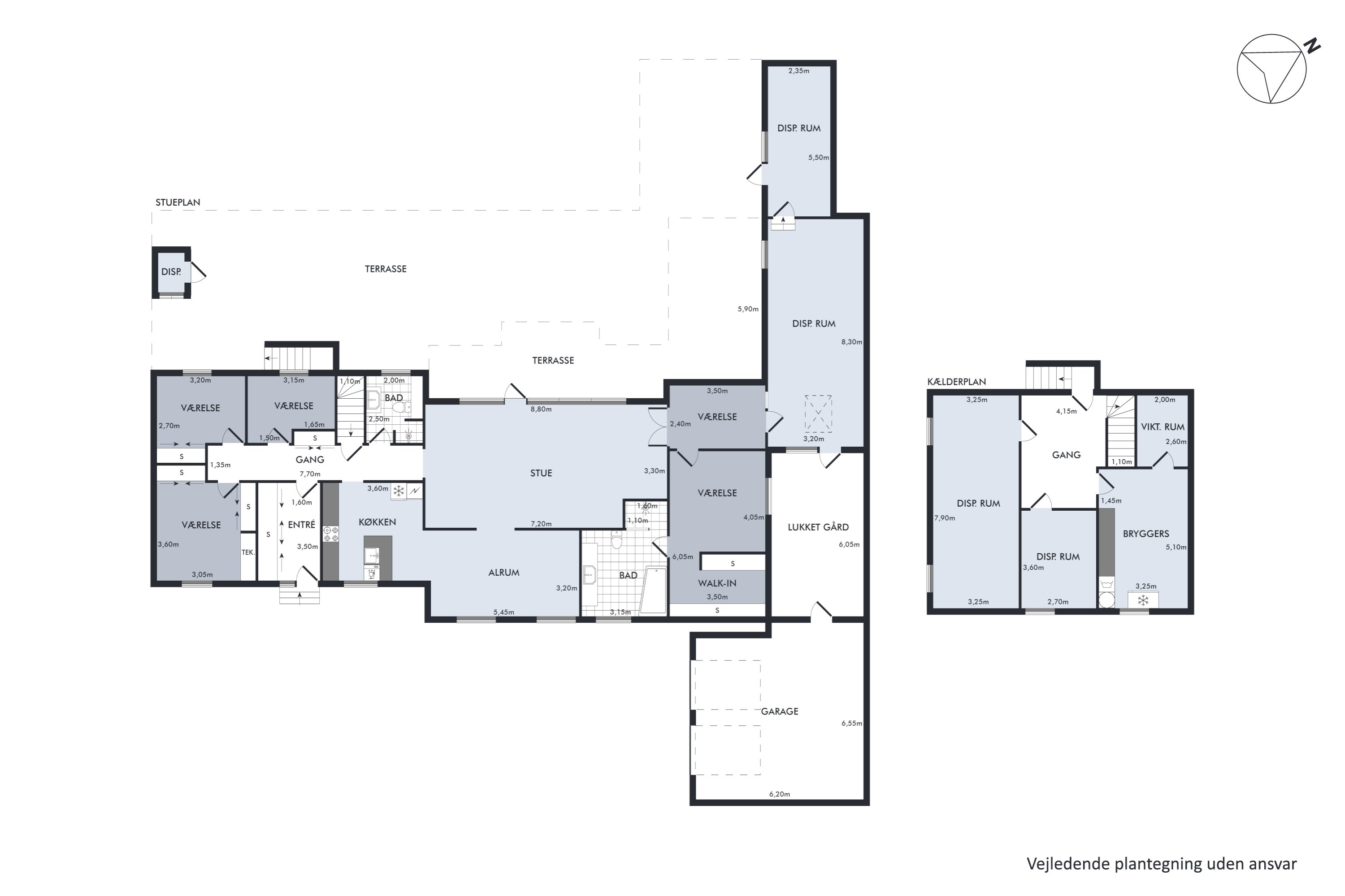 Plantegninger billede af Tjørnealle 2, 9530 Støvring