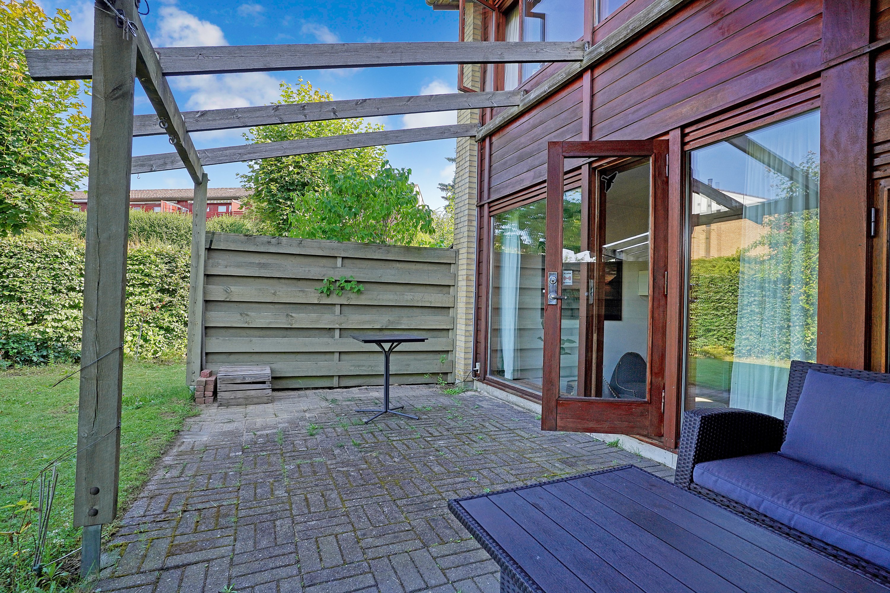 Fremhævet terrasse billede i fuldskærmstilstand. Billede af Stenvadpark 20, 3520 Farum