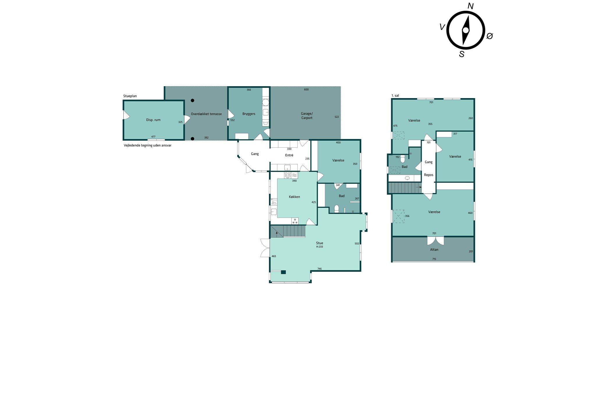 Plantegninger billede af Egesholm 29, 8700 Horsens