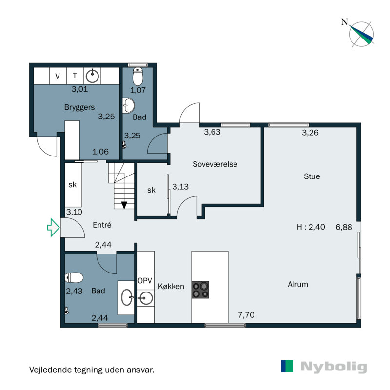 Plantegninger billede af Vejlby Ringvej 50, Risvangen, 8200 Aarhus N