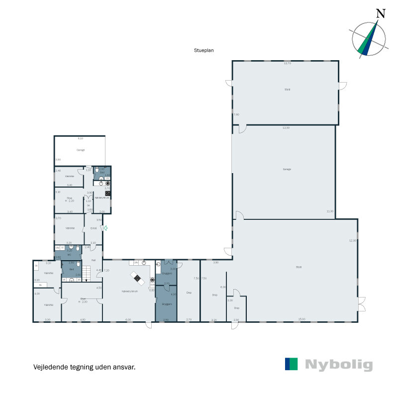 Plantegninger billede af Torp Bygade 12, Torp, 6200 Aabenraa