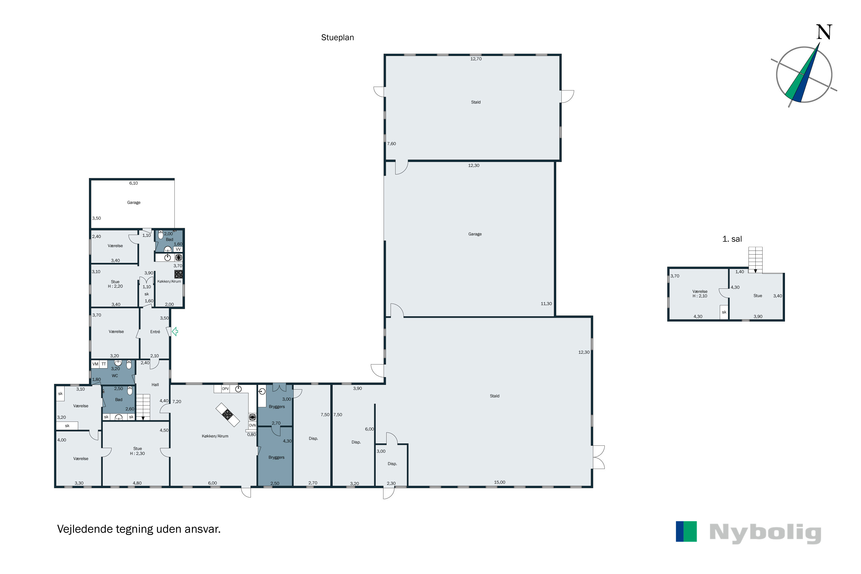 Plantegninger billede af Torp Bygade 12, Torp, 6200 Aabenraa